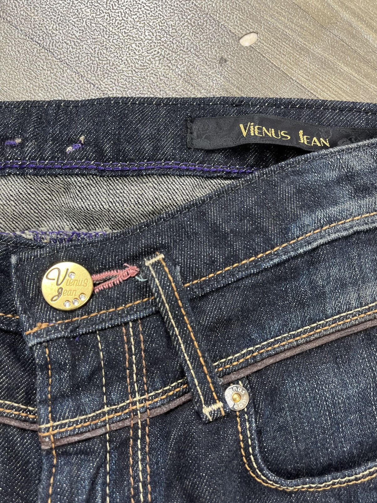 Japanese Brand Y2K Something Edwin Faded Bootcut Flared Jeans Lgb Style Size US 27 - 6 Thumbnail