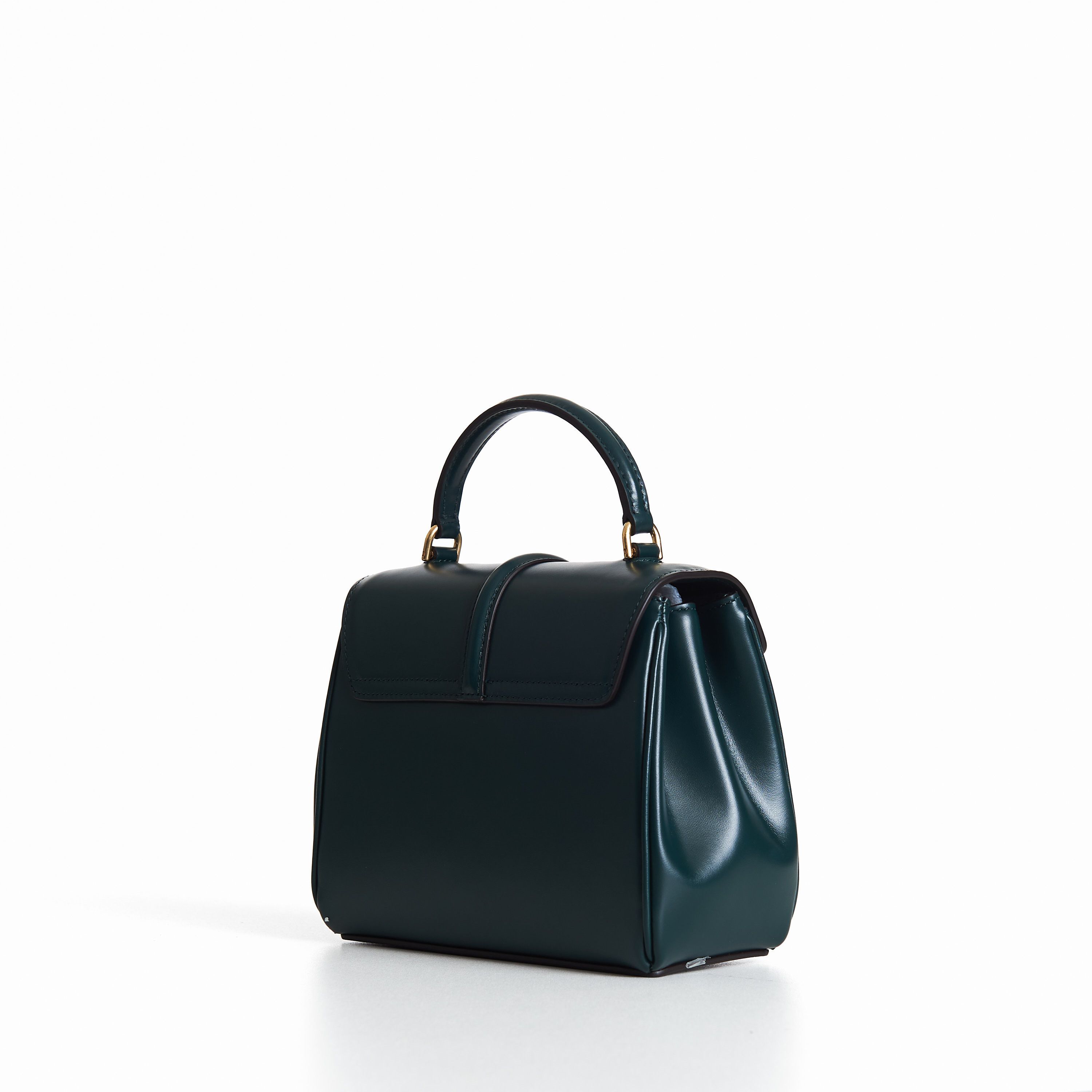 Celine Mini 16 In Amazone Green Satinated Calfskin Size ONE SIZE - 6 Thumbnail