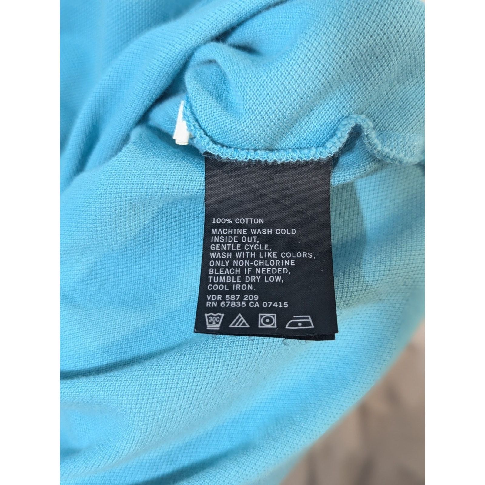 Nautica Nautica Retro N/S83 Embroidered Polo XL Light Blue Size US XL / EU 56 / 4 - 11 Thumbnail