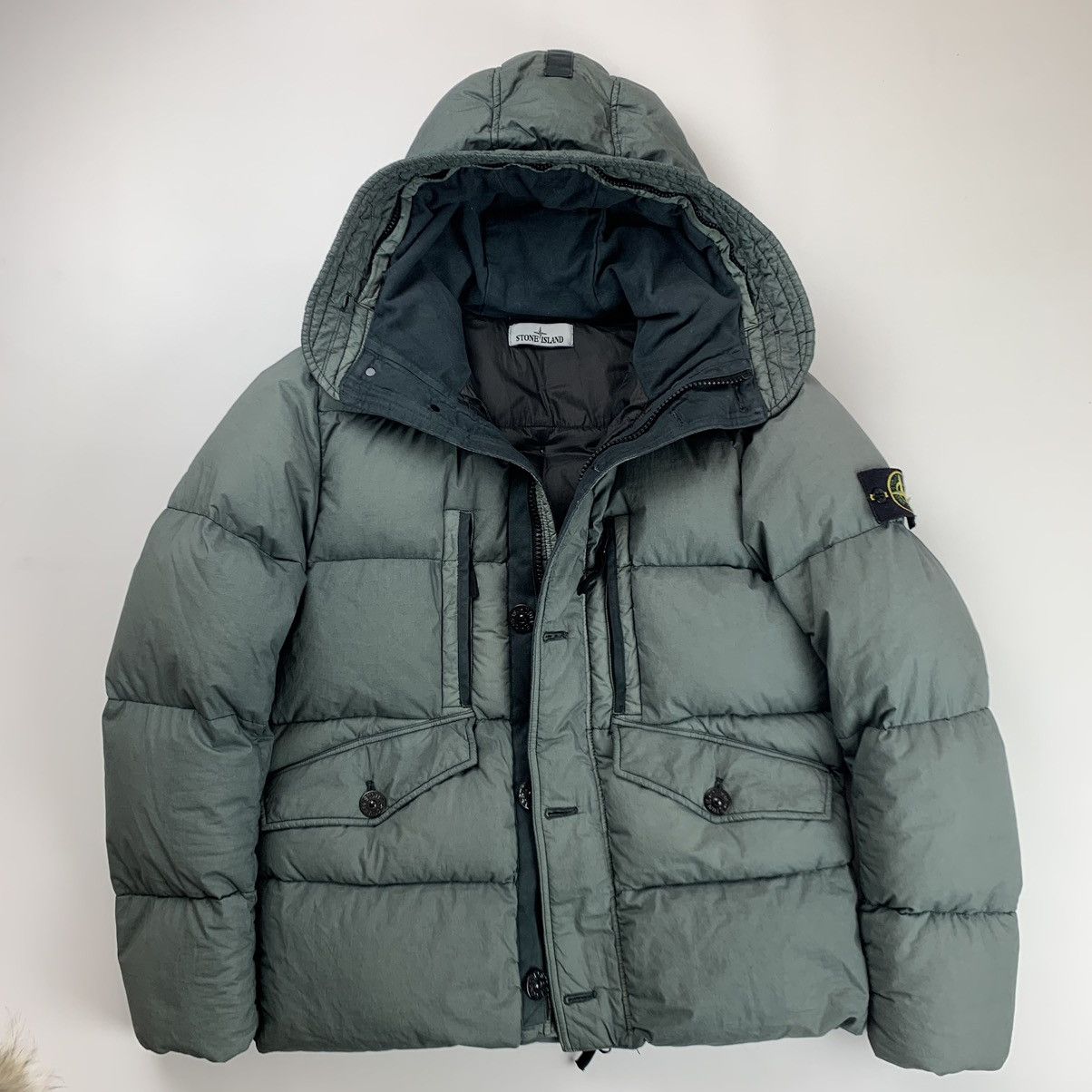 Stone Island Resin Poplin TC | Grailed