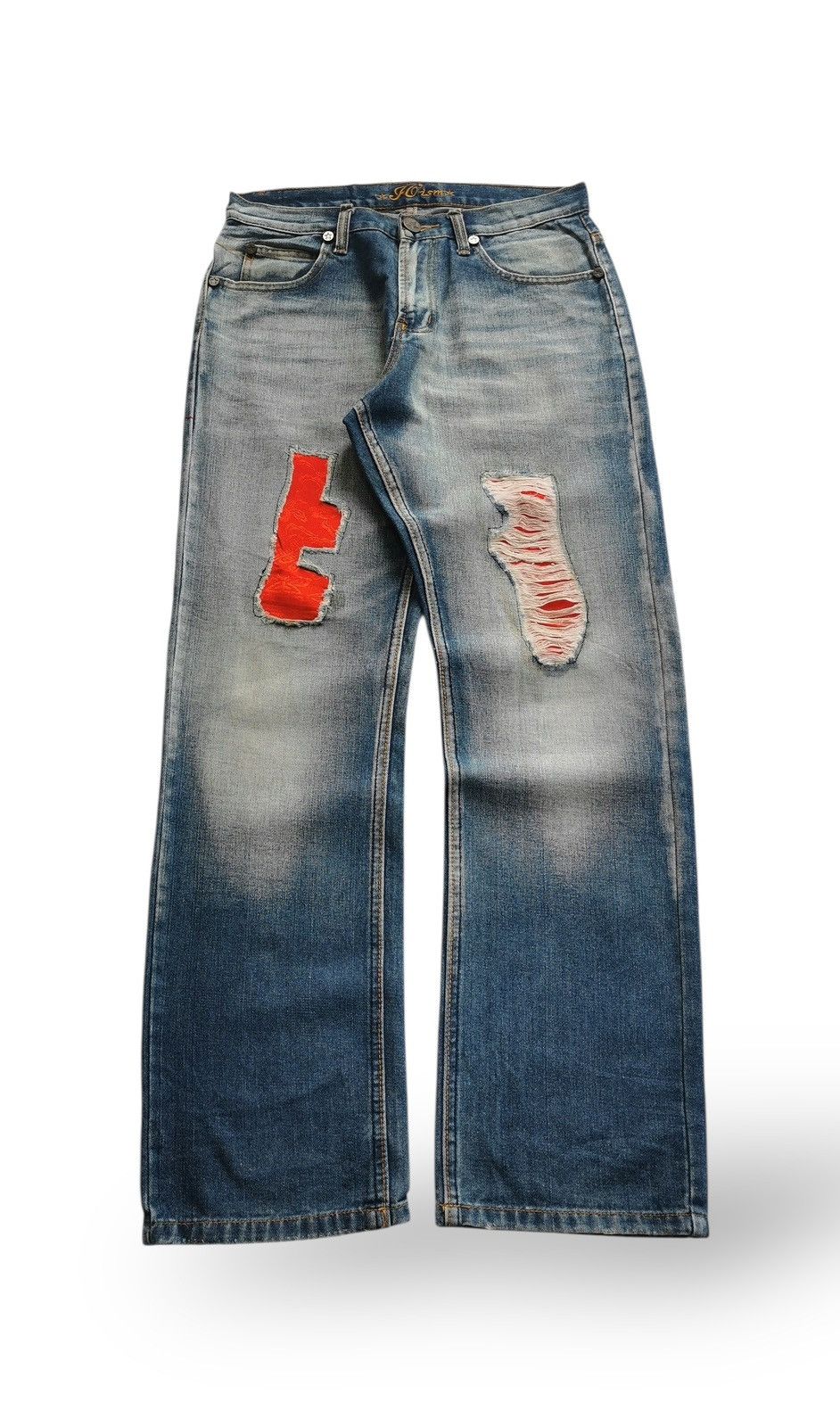 Japanese Brand Go Ism Patchwork Jeans Style Kapital Size US 30 / EU 46 - 1 Thumbnail