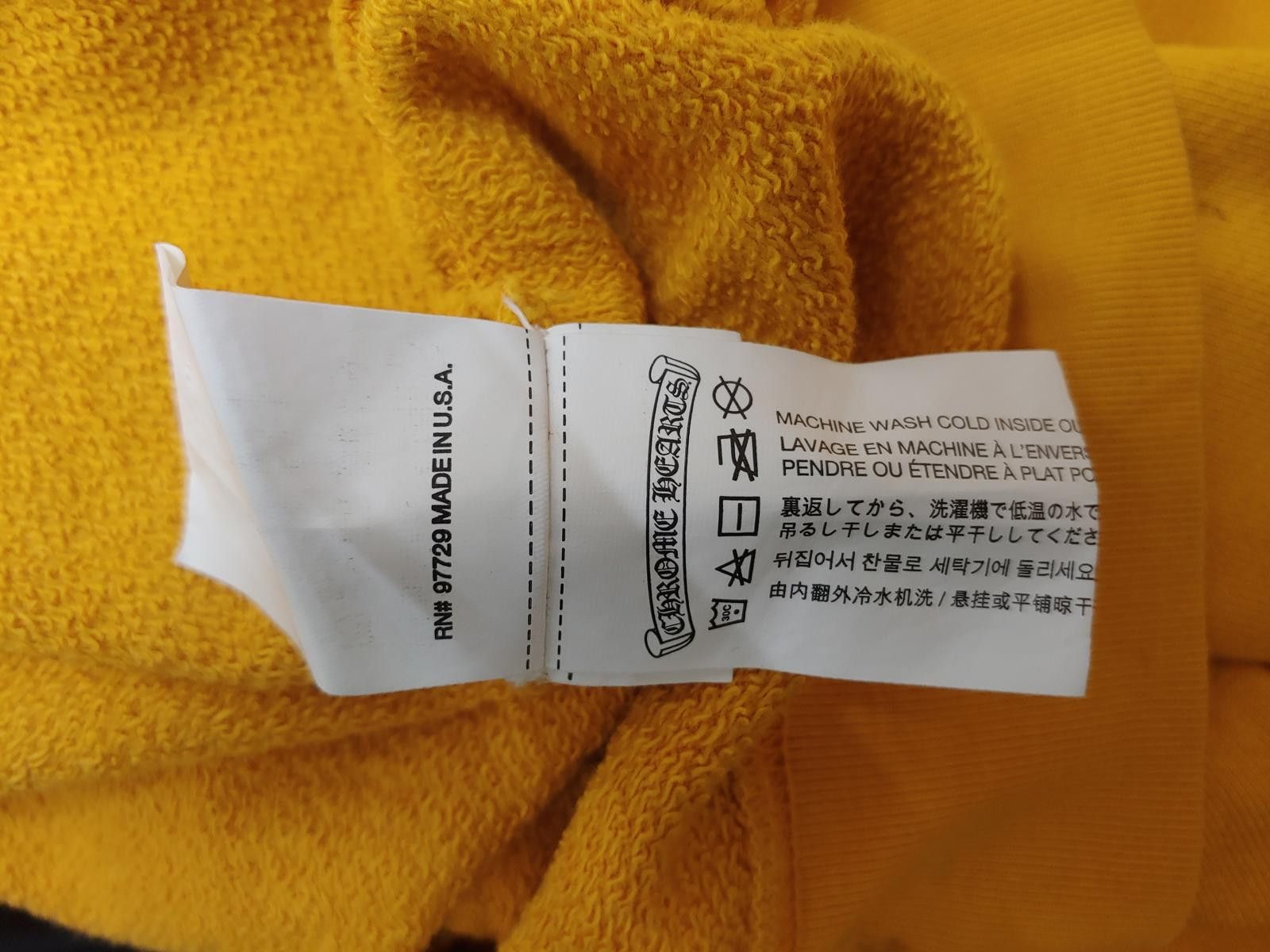 Chrome Hearts Chrome Hearts X Matty Boy Call Me Hoodie in Yellow Size US XL / EU 56 / 4 - 5 Thumbnail
