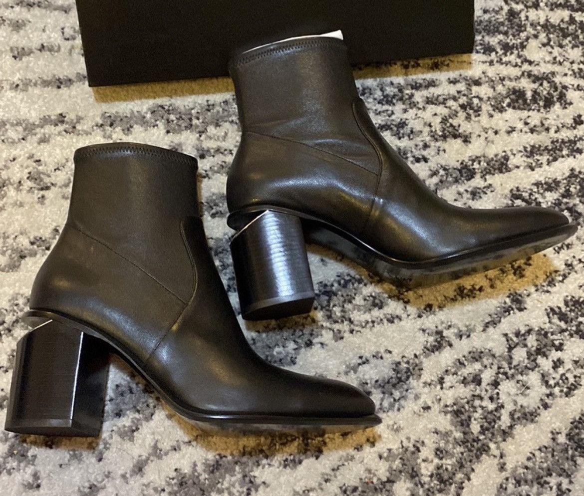 Alexander Wang ALEXANDER WANG Anna stretch-leather ankle boots Size US 9.5 / IT 39.5 - 7 Thumbnail