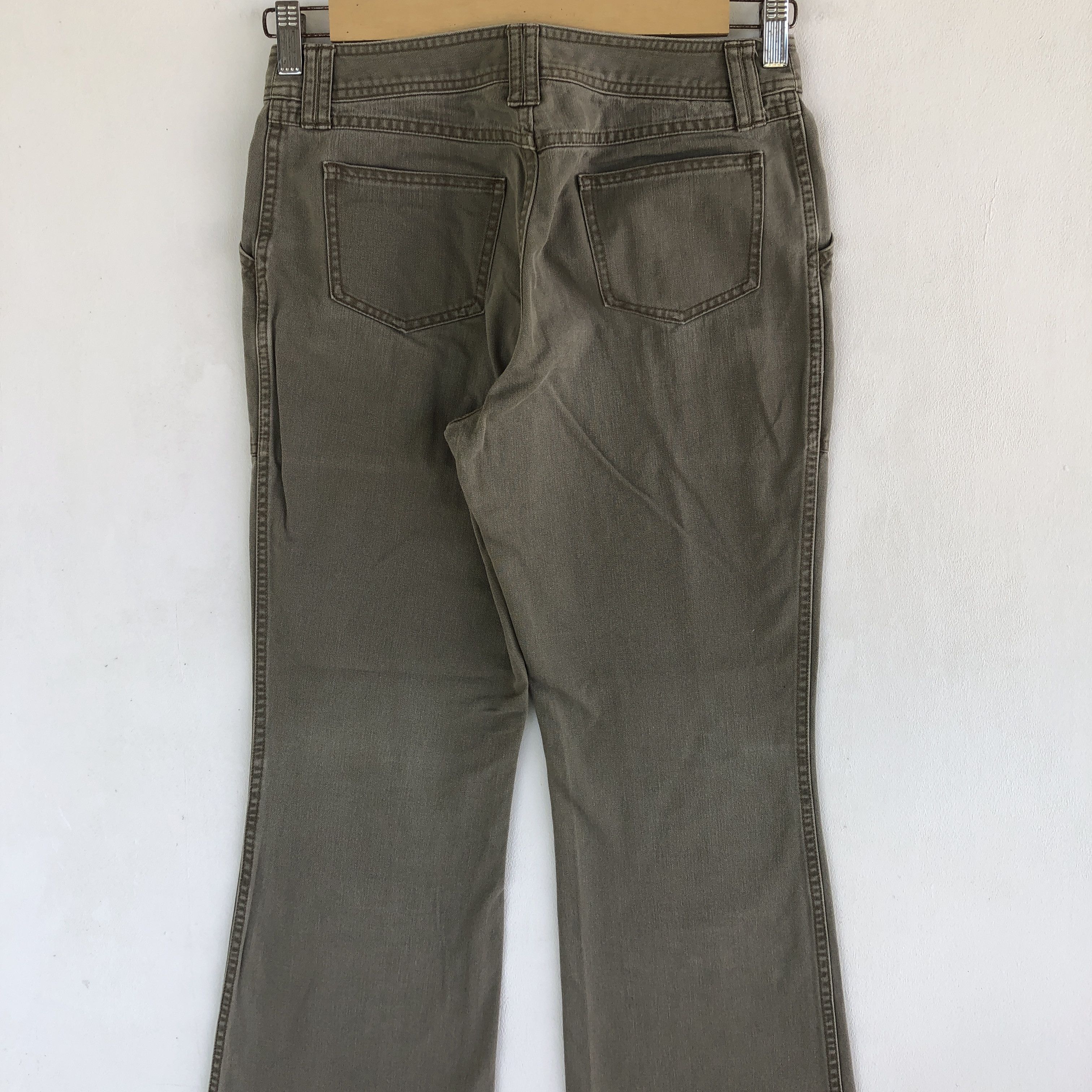 Japanese Brand Bings Cargo Pants Japanese Flare Bush Utility Trousers Size 26" / US 2 / IT 38 - 4 Thumbnail