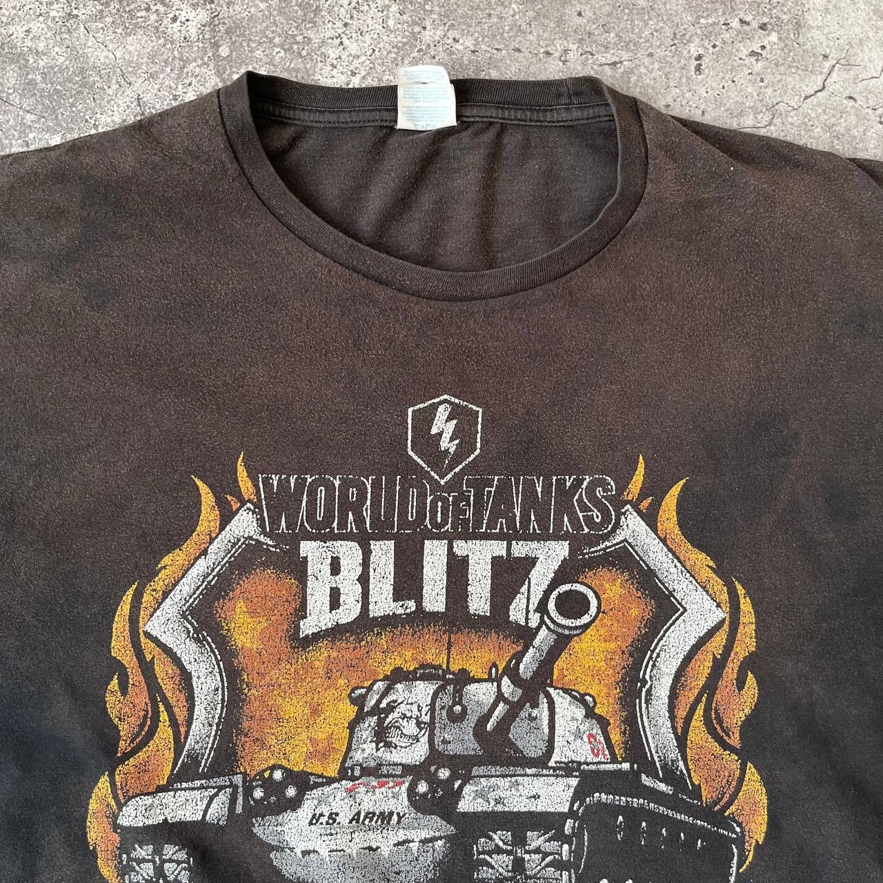 The Game × Vintage Y2K Vintage Style World Of Tanks USA Military T Shirt Size US XXL / EU 58 / 5 - 2 Thumbnail