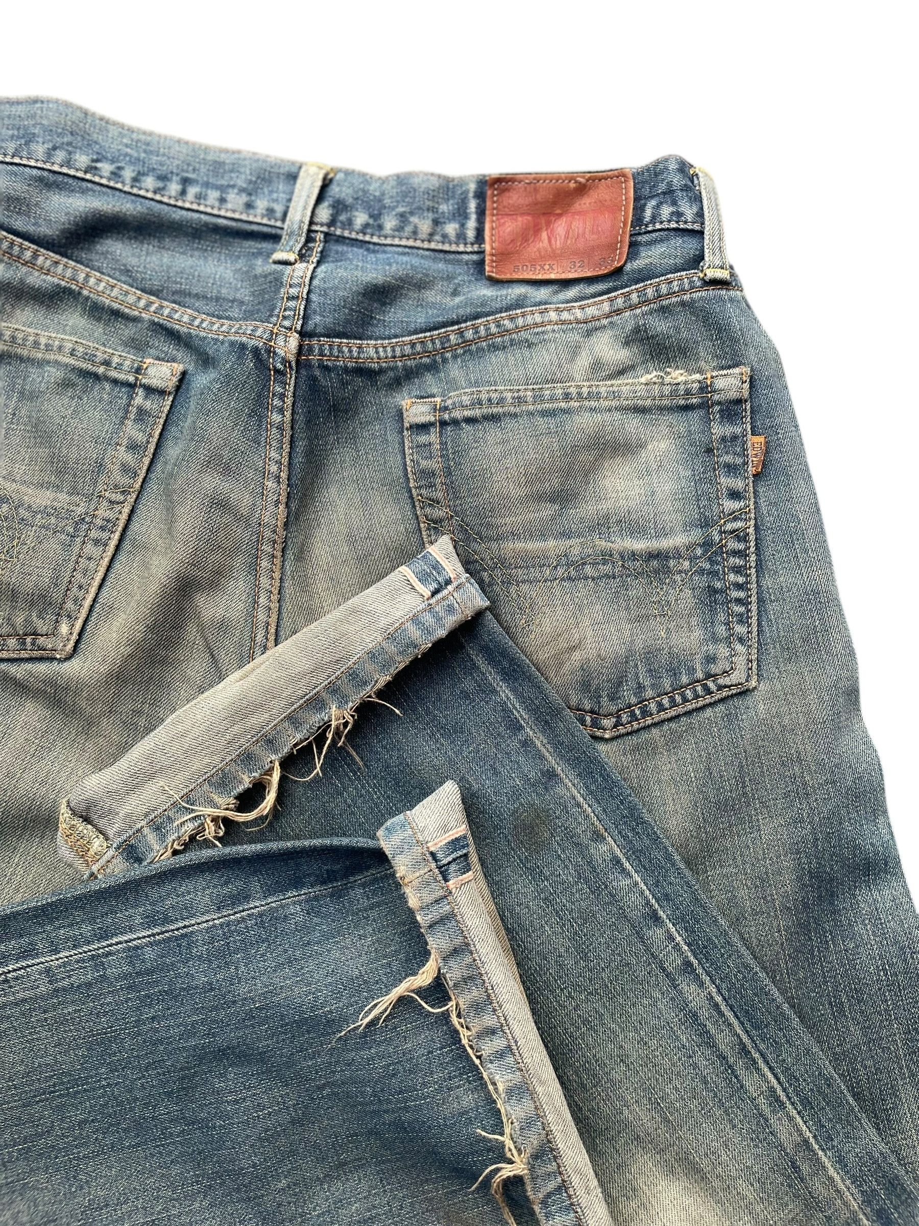 Edwin Vintage Edwin 505 XX Selvedge Denim Size US 33 - 5 Thumbnail