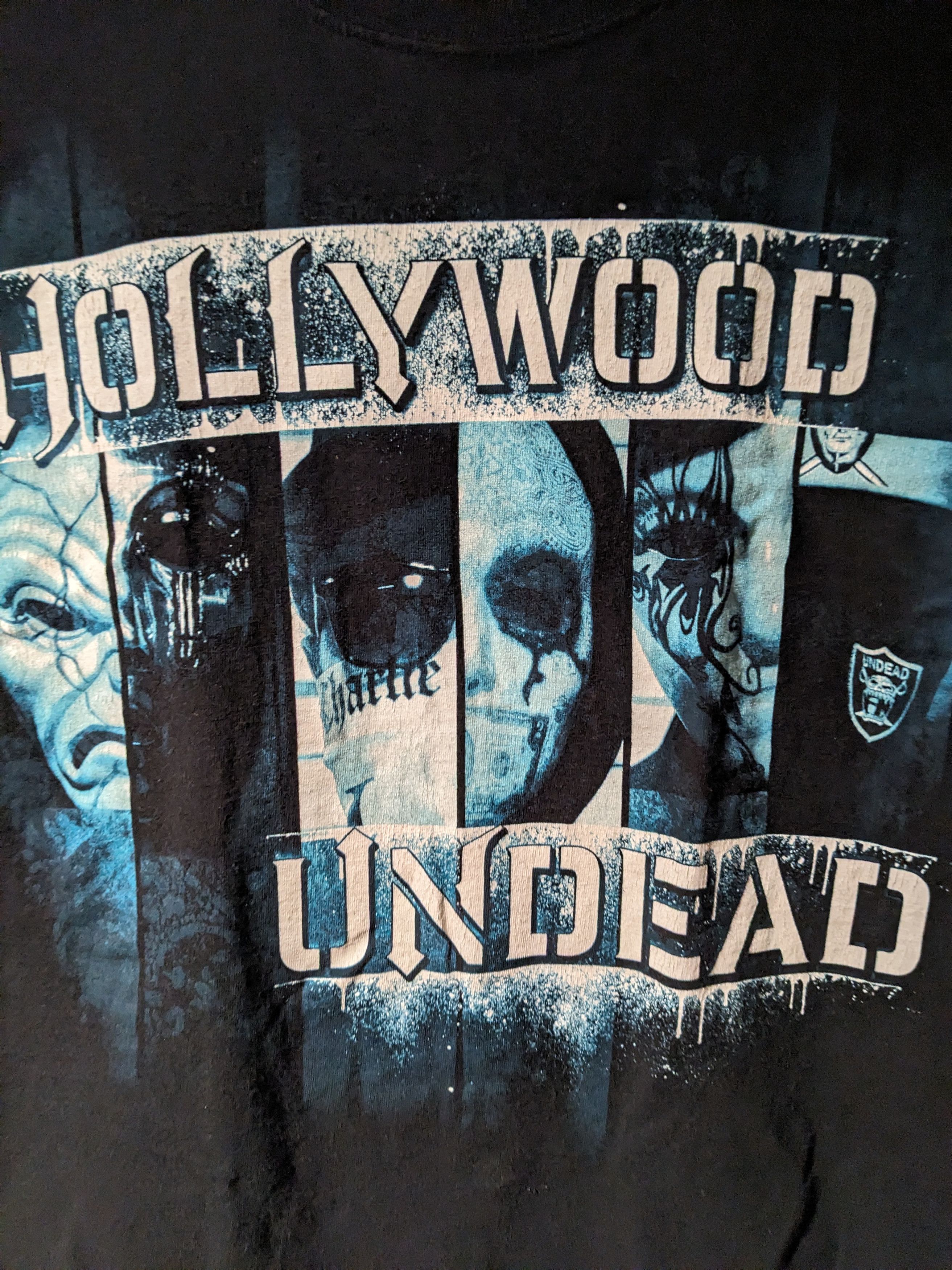 Band Tees × Vintage Vintage 2011 Hollywood Undead American Tragedy Band T-Shirt Size US L / EU 52-54 / 3 - 2 Thumbnail