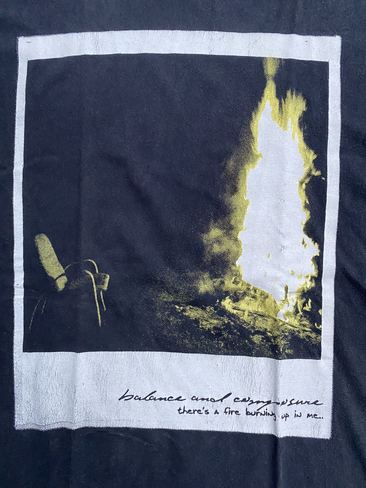 Alstyle × Vintage Vintage chair & fire art “there’s a fire burning up in me” Size US L / EU 52-54 / 3 - 3 Thumbnail