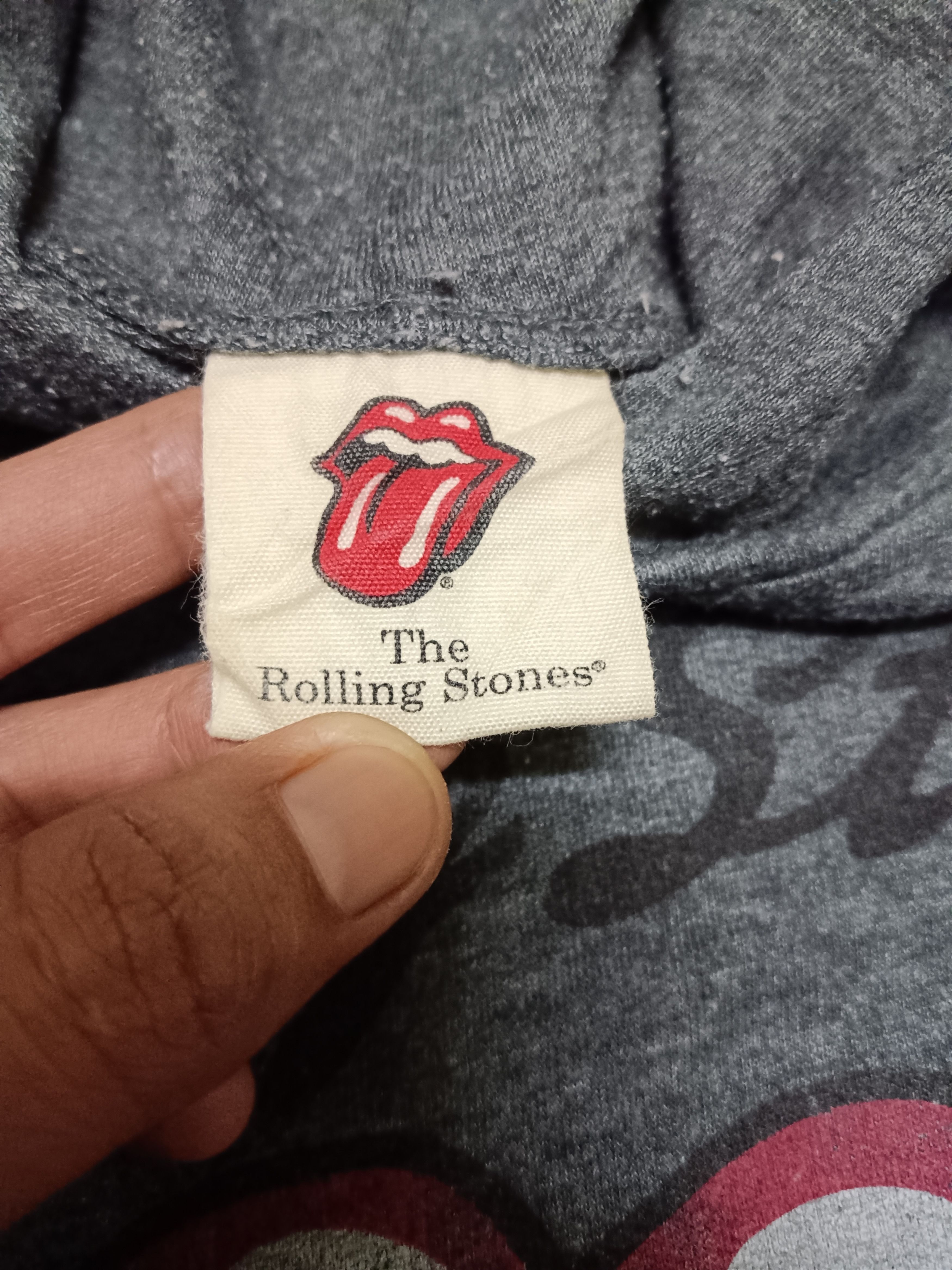 The Rolling Stones Vintage Y2K Rolling Stones Long Hoodie Dress Size M / US 6-8 / IT 42-44 - 5 Thumbnail