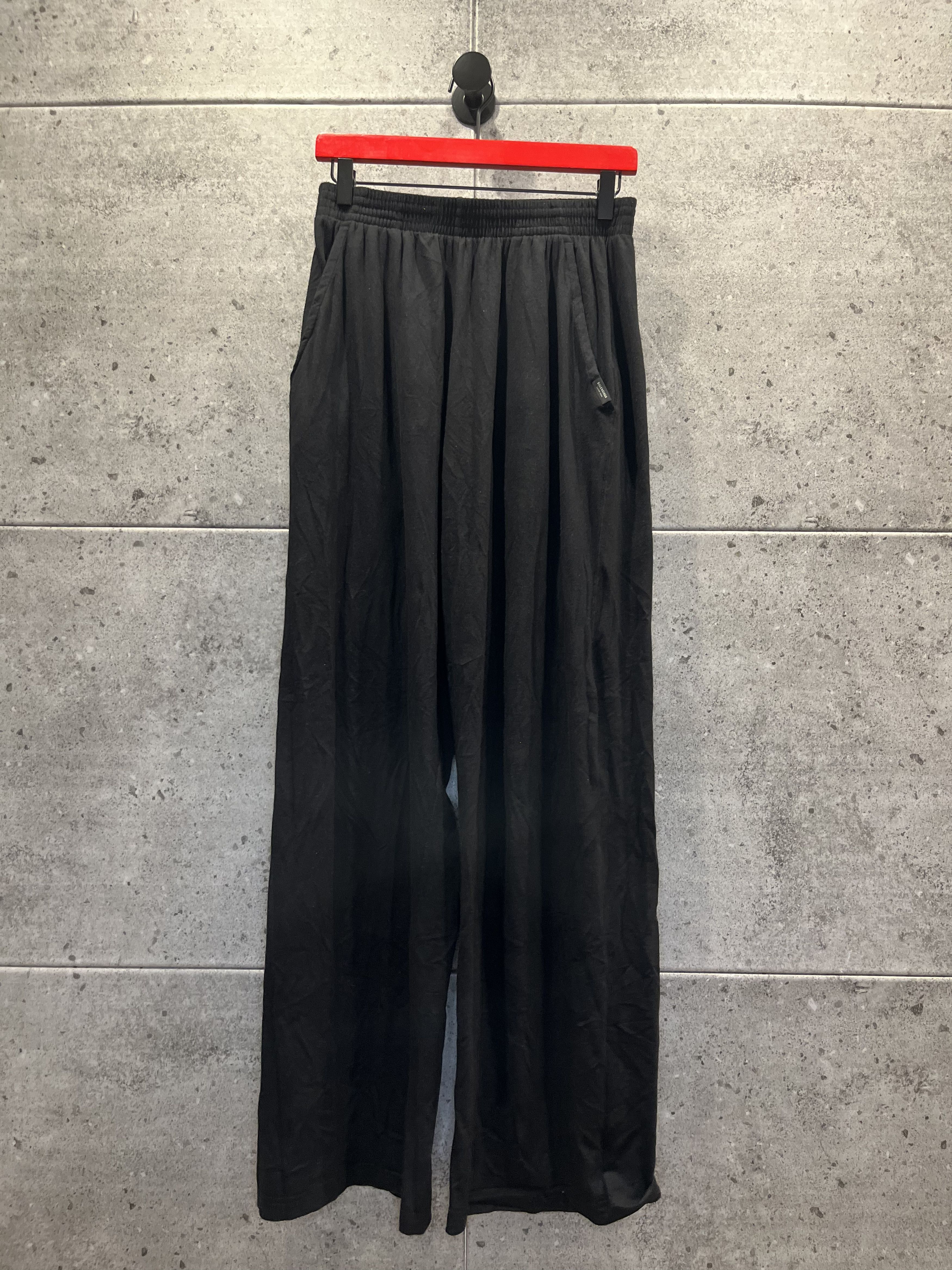 image of Balenciaga Garde Robe Sweatpants in Black, Men's (Size 32)