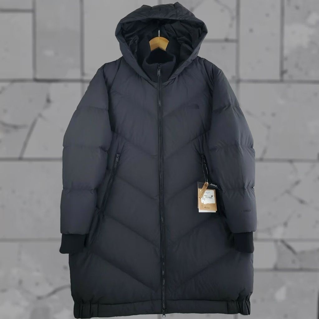 The North Face VINTAGE The North Face XL Womens Down Filled Hooded Coat Parka Black 550 Size XL / US 12-14 / IT 48-50 - 1 Thumbnail