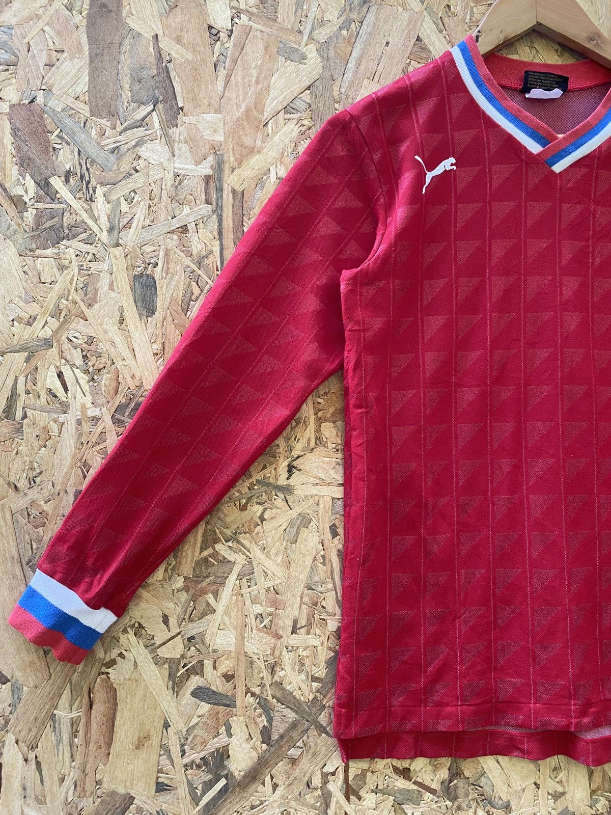 Puma × Vintage Vintage puma longsleeve jersey Size US S / EU 44-46 / 1 - 3 Thumbnail