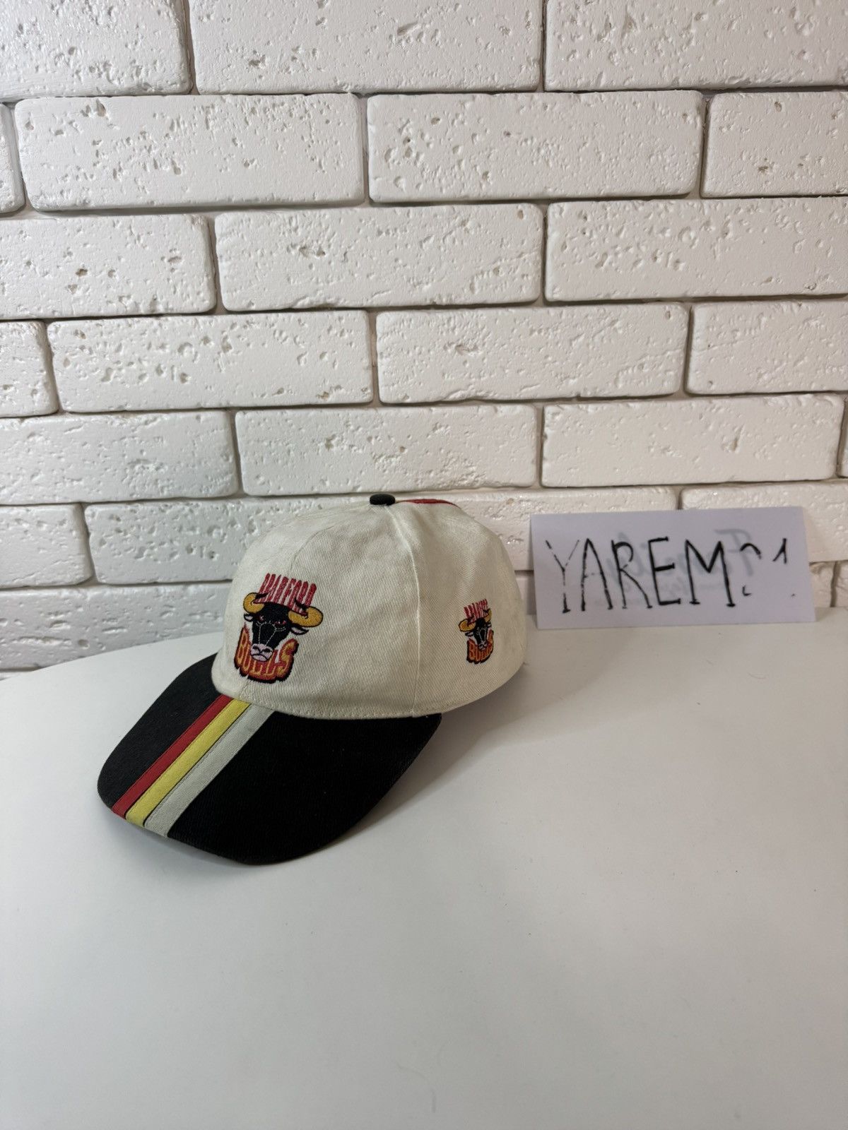 Vintage Bradford Bulls Rugby cap hat Size ONE SIZE - 1 Thumbnail