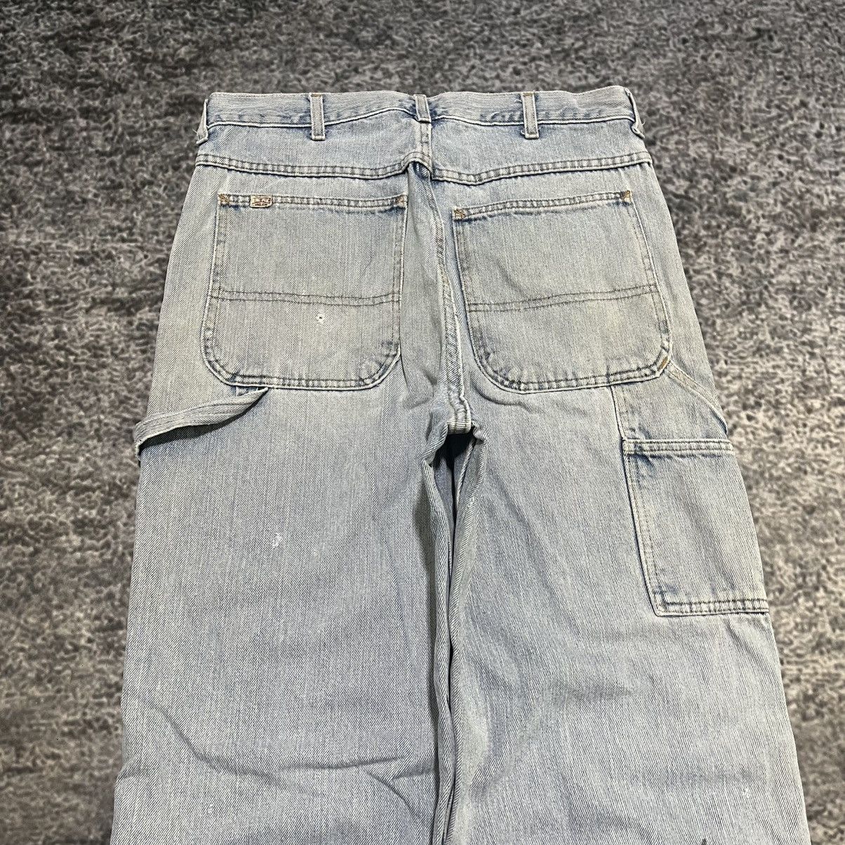 Big Mac Vintage 90s Faded Big Mac Baggy Wide Leg Carpenter Jeans Size US 32 / EU 48 - 4 Thumbnail
