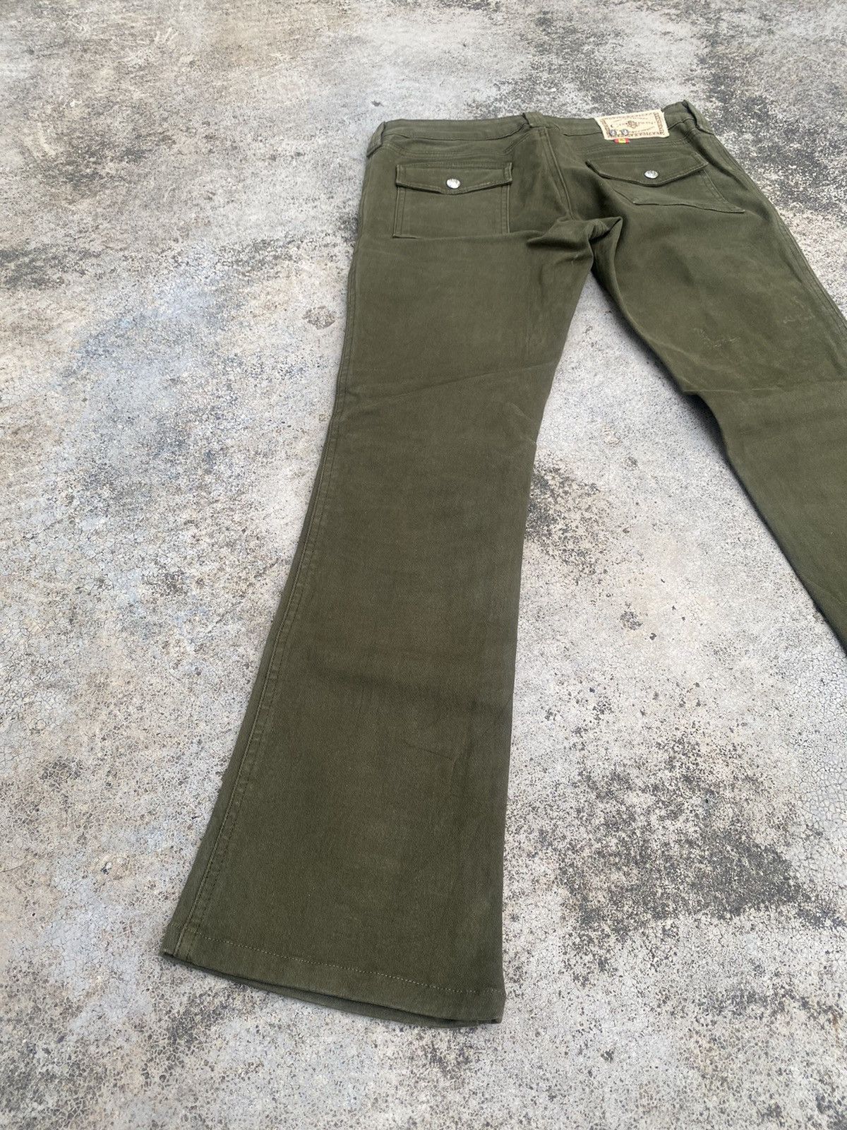 Japanese Brand Flare Jeans Cimarron Bushpant Strechable Bootcut Size US 29 - 13 Thumbnail