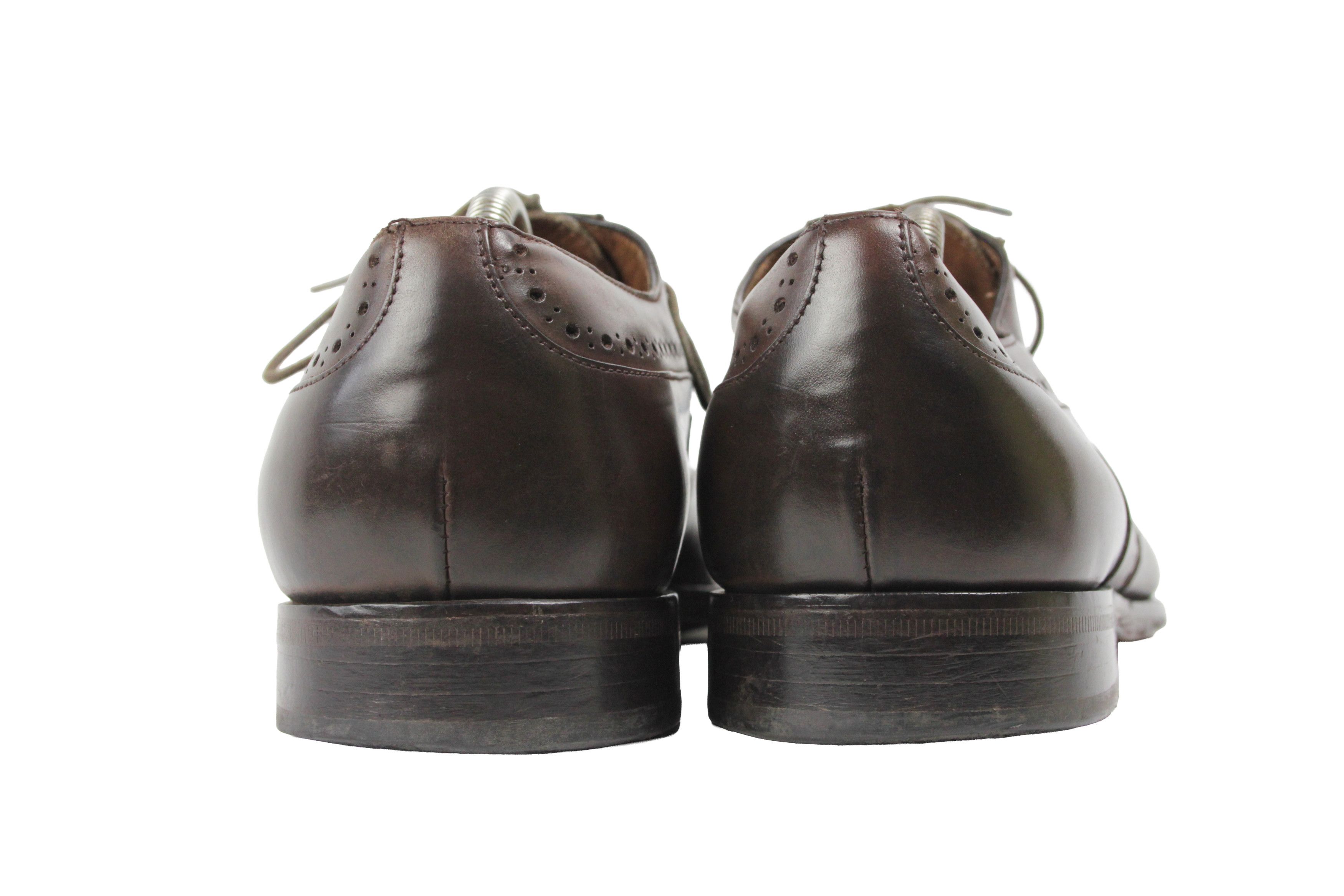 Doucal's Perforated Brogue Oxford Shoes Size US 10 / EU 43 - 9 Thumbnail