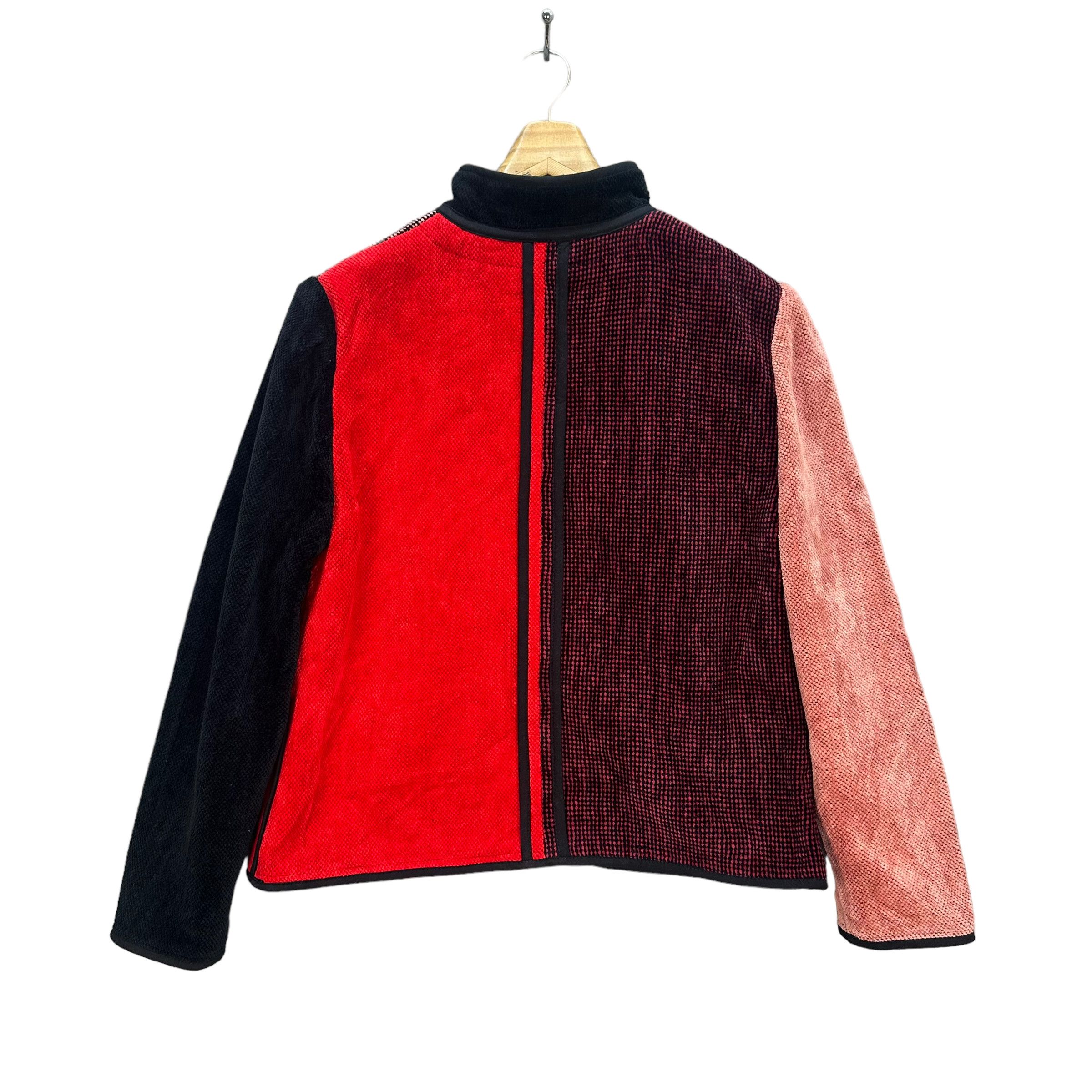 Annikki Karvinen ANNIKI KARVINEN MULITICOLOR HYBRID JACKET #7959-192 Size M / US 6-8 / IT 42-44 - 12 Thumbnail