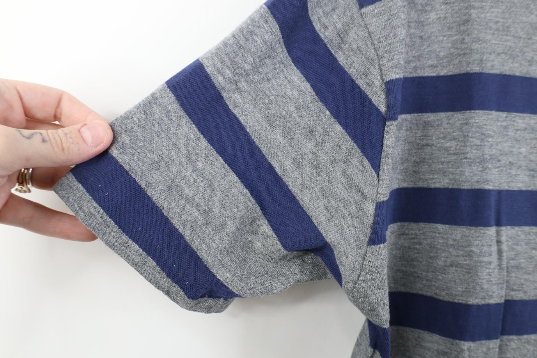 Vintage Vintage 70s Spell Striped University of Toledo T-Shirt USA Size M / US 6-8 / IT 42-44 - 8 Thumbnail