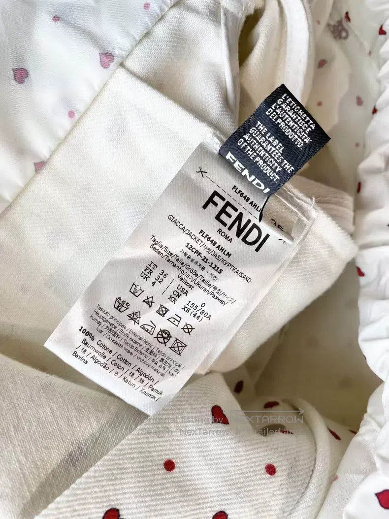 Fendi Fendi Printed Logo Jacket Size XXS / US 00 / IT 34 - 5 Thumbnail