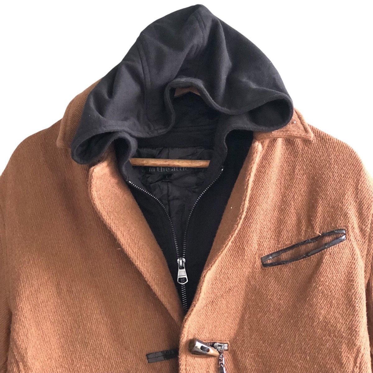 In The Attic × Vintage In The Attic Vintage Hooded Long Jacket Size L Size US L / EU 52-54 / 3 - 2 Thumbnail