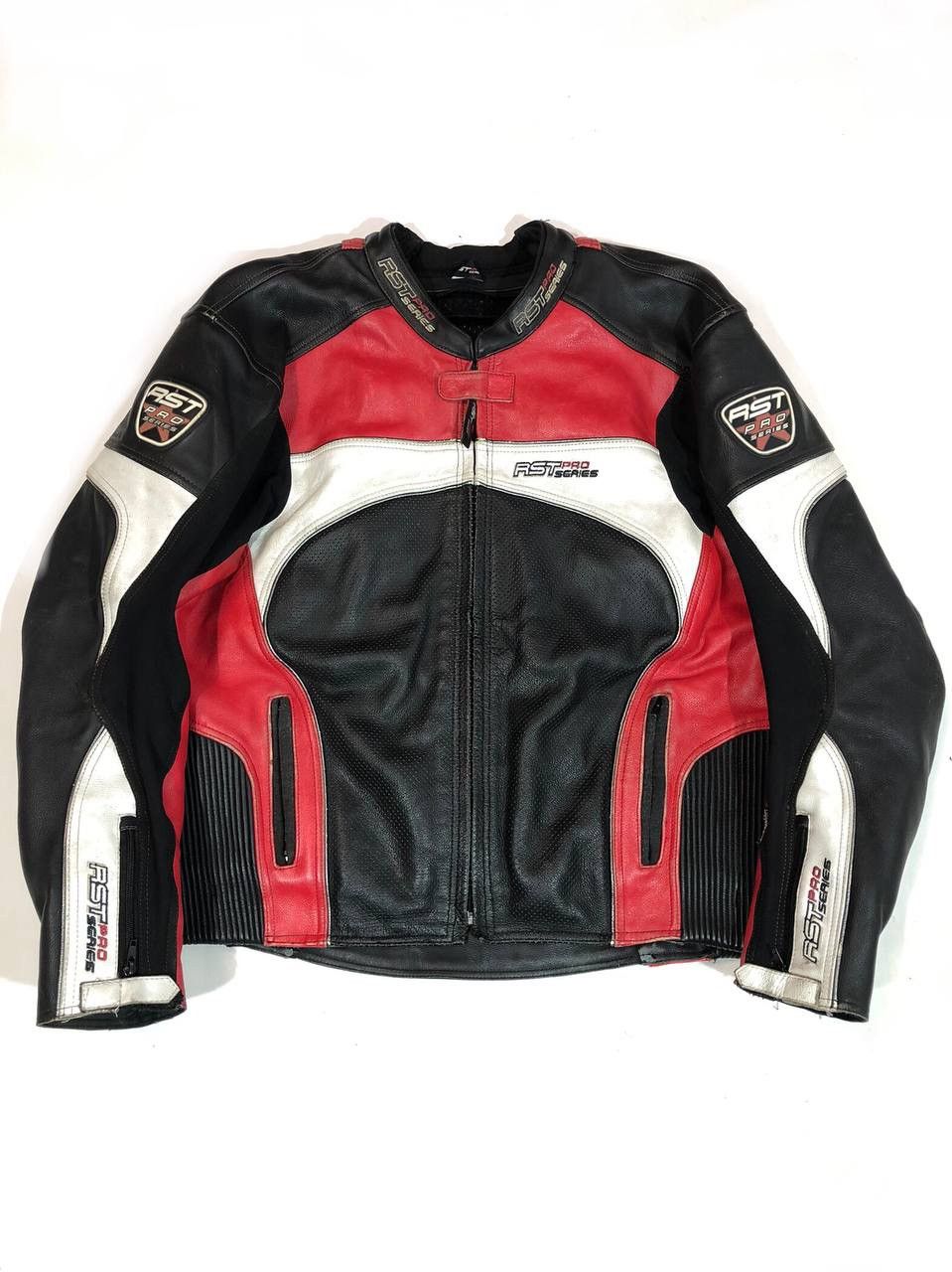 Other RST Pro Series Moto Leather Jacket Racing Vintage Size US XL / EU 56 / 4 - 1 Thumbnail