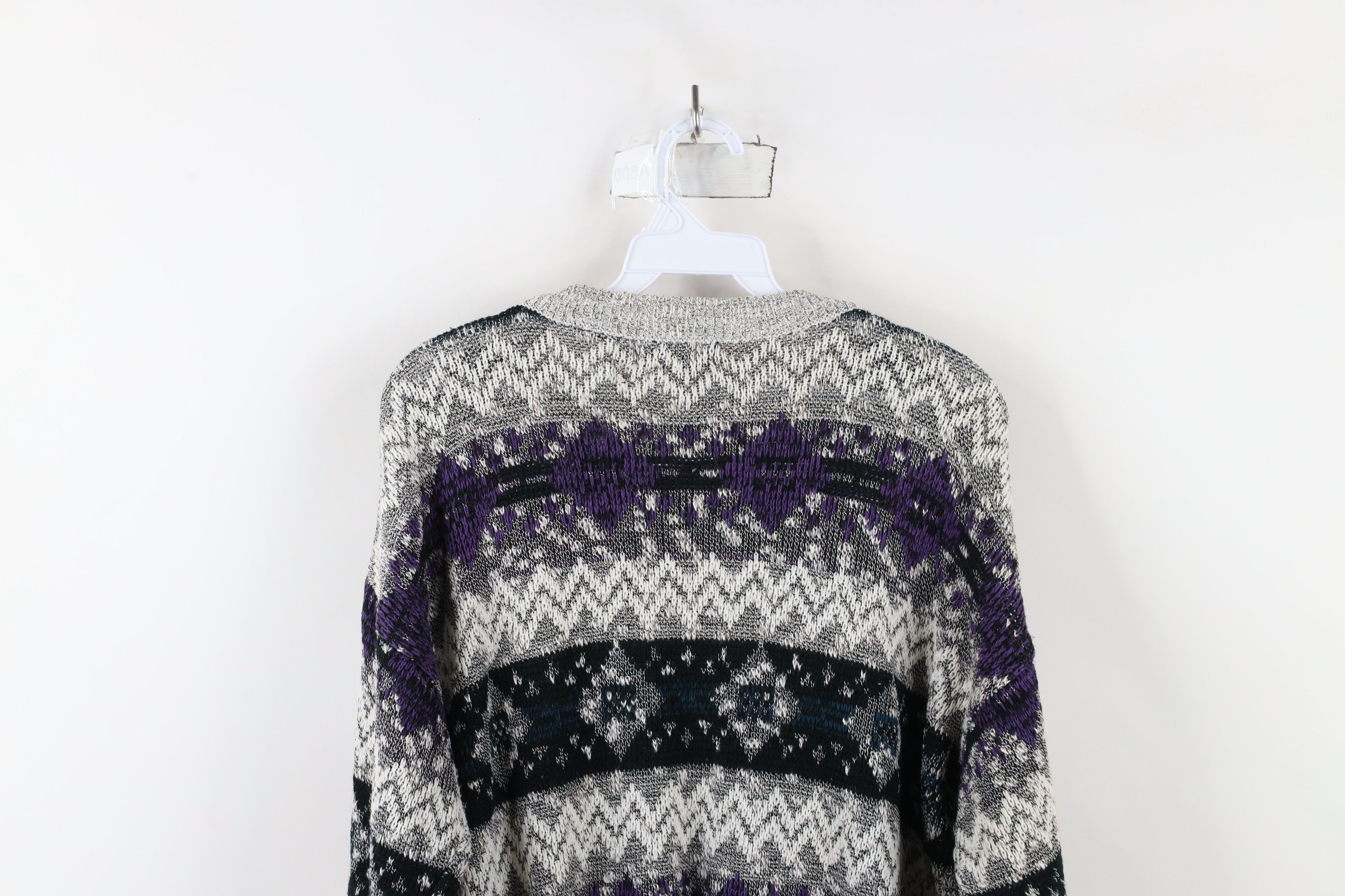 Vintage Vintage 90s Coogi Style Southwestern Fiesta Knit Sweater Size US M / EU 48-50 / 2 - 10 Thumbnail