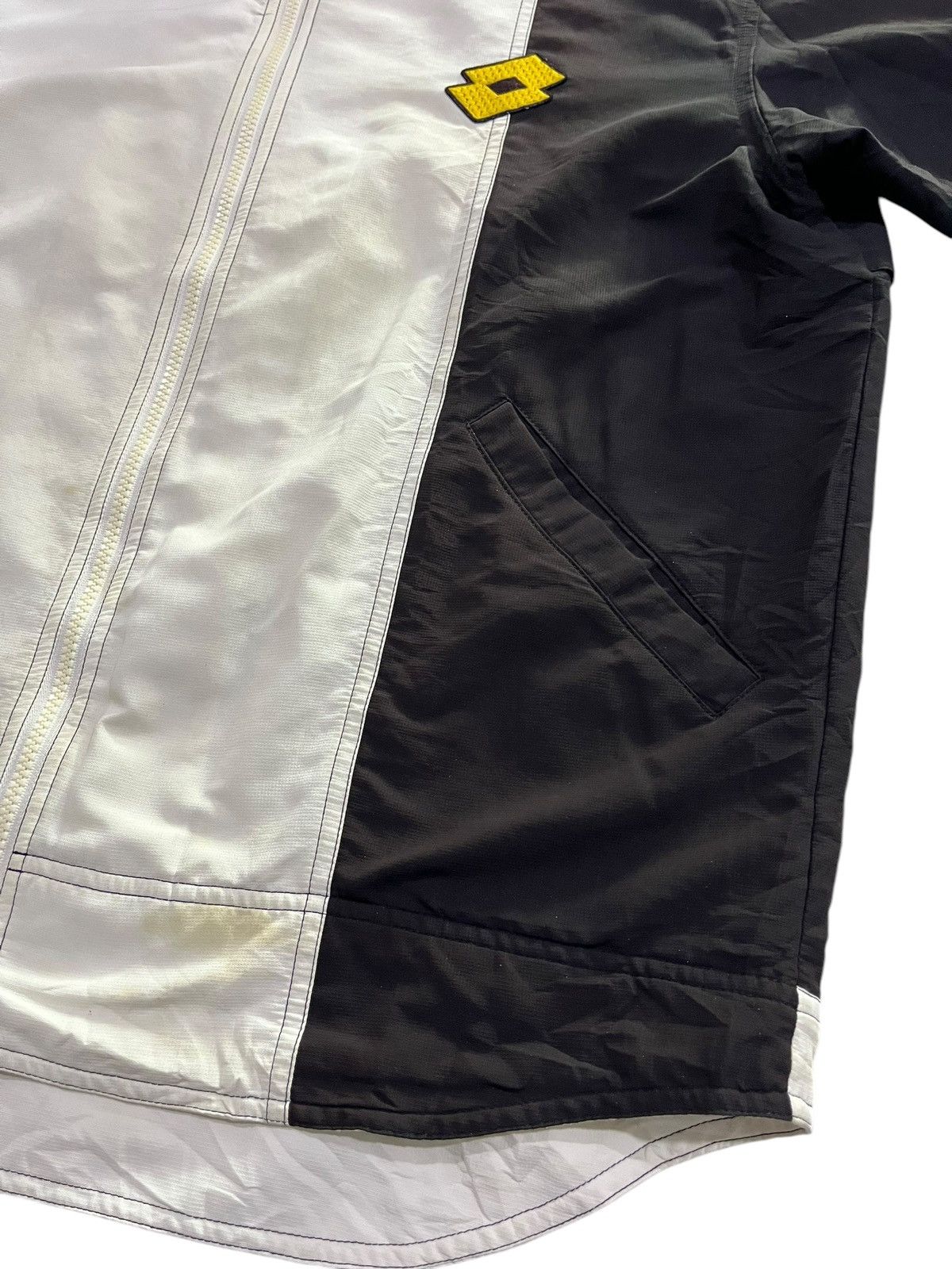 Lotto Sport × Vintage Vintage 90s Lotto Tennis Italiano Windbreaker Size US M / EU 48-50 / 2 - 5 Thumbnail
