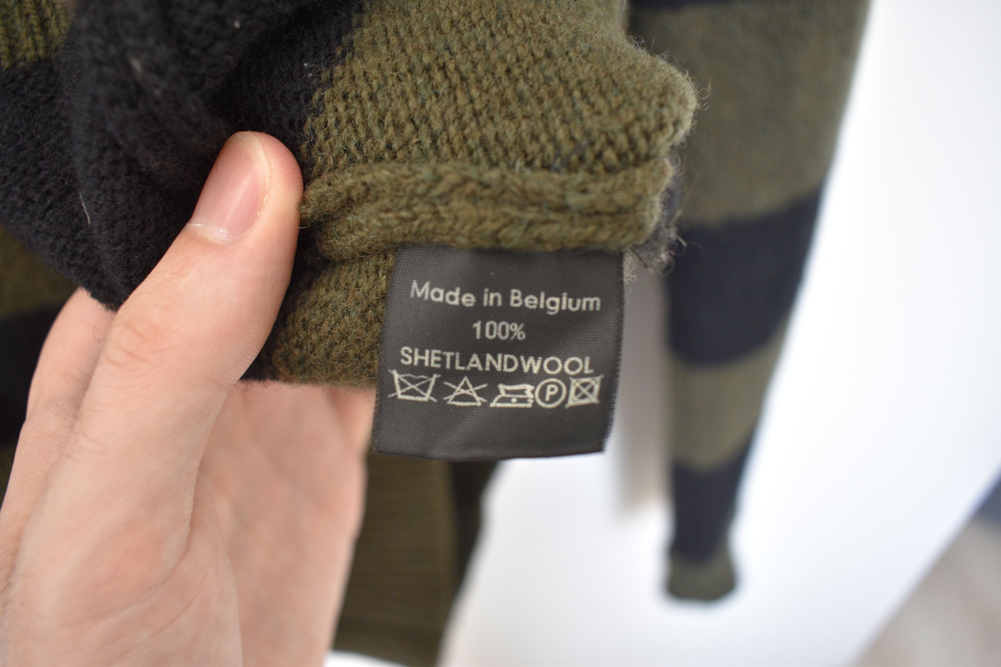 Raf Simons Raf Simons AW01-02 Riot Riot Riot Striped Turtleneck Sweater Size US M / EU 48-50 / 2 - 4 Thumbnail