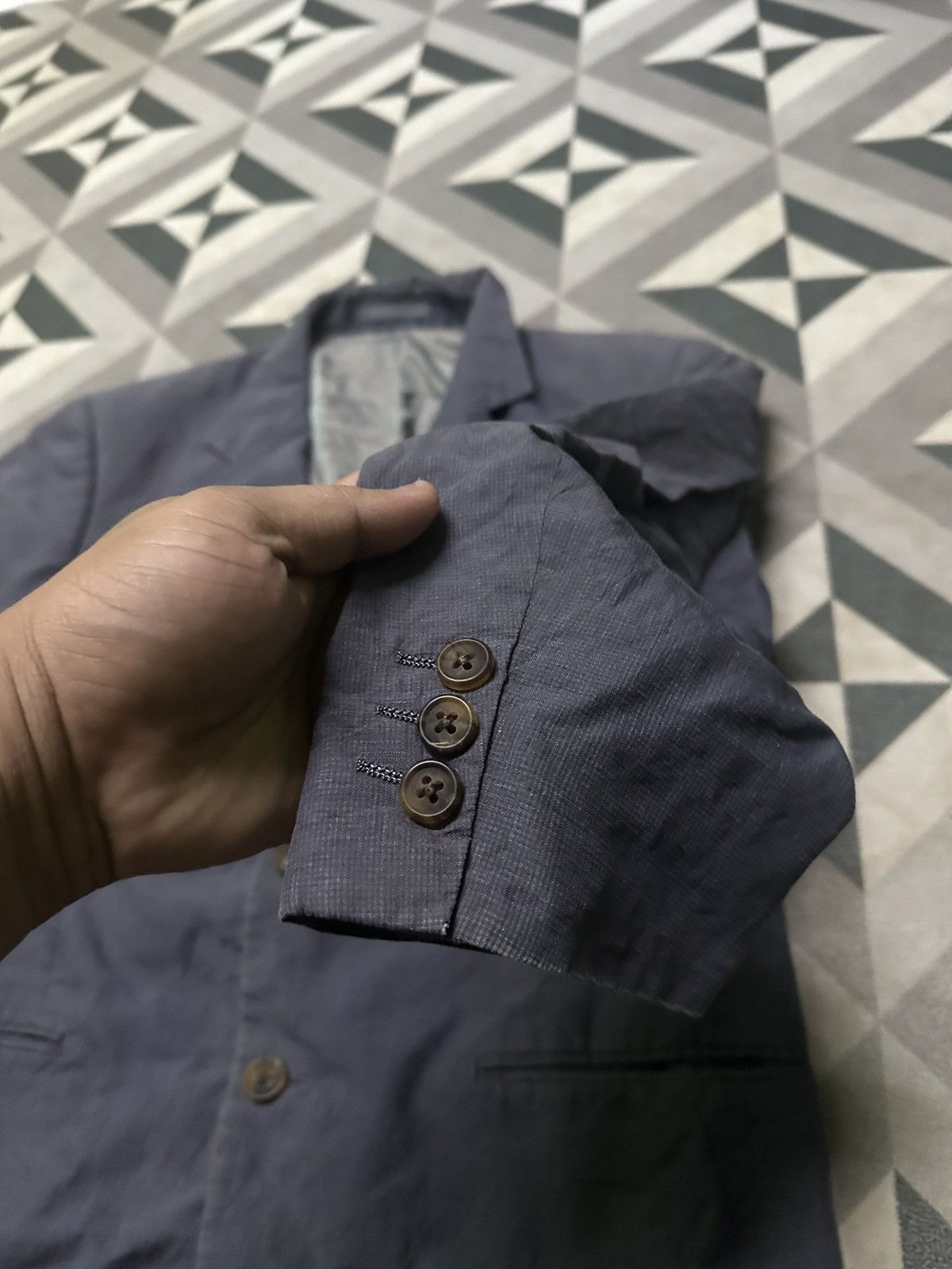 Burberry Burberry silk & linen coat Size US M / EU 48-50 / 2 - 5 Thumbnail
