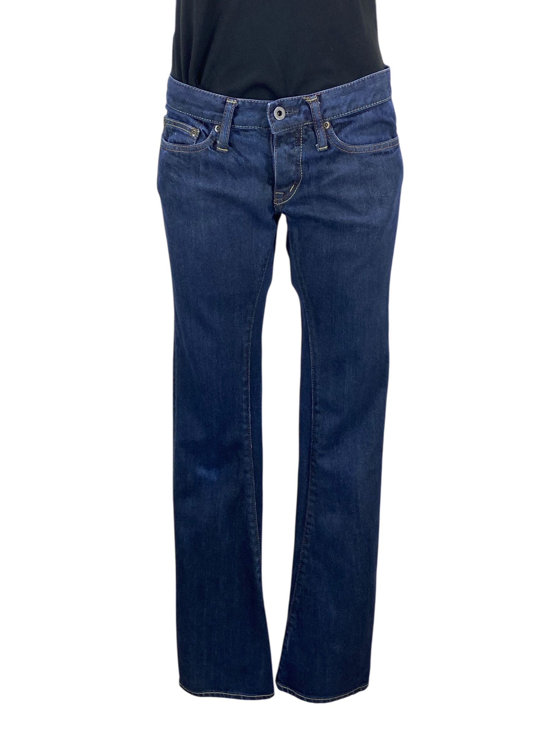 Japanese Brand Moussy Jeans Skinny Jeans Low Rise Jeans Size 24" / US 00 / IT 34 - 2 Thumbnail