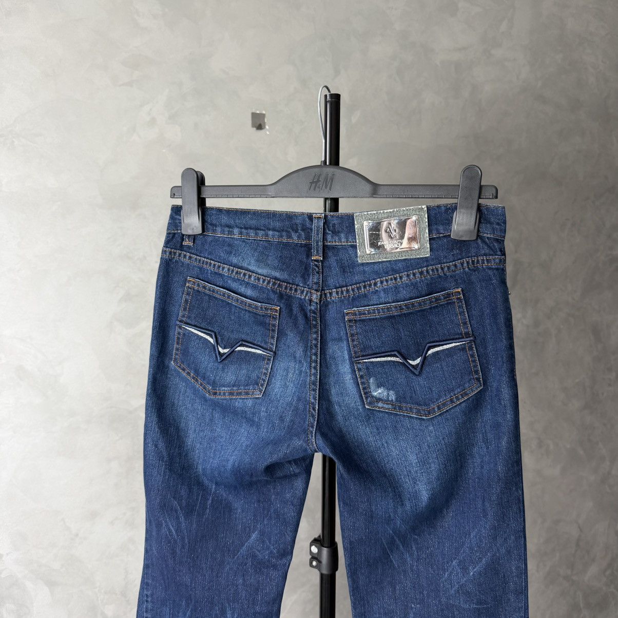 Versace Jeans Couture Vintage Versace Jeans Couture Y2K Bootcut Jeans Size 30" / US 8 / IT 44 - 3 Thumbnail