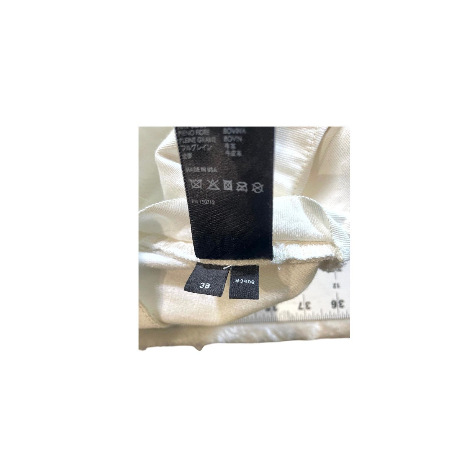 Amiri Amiri "MX1 Patch" White Jeans Size US 38 / EU 54 - 8 Thumbnail