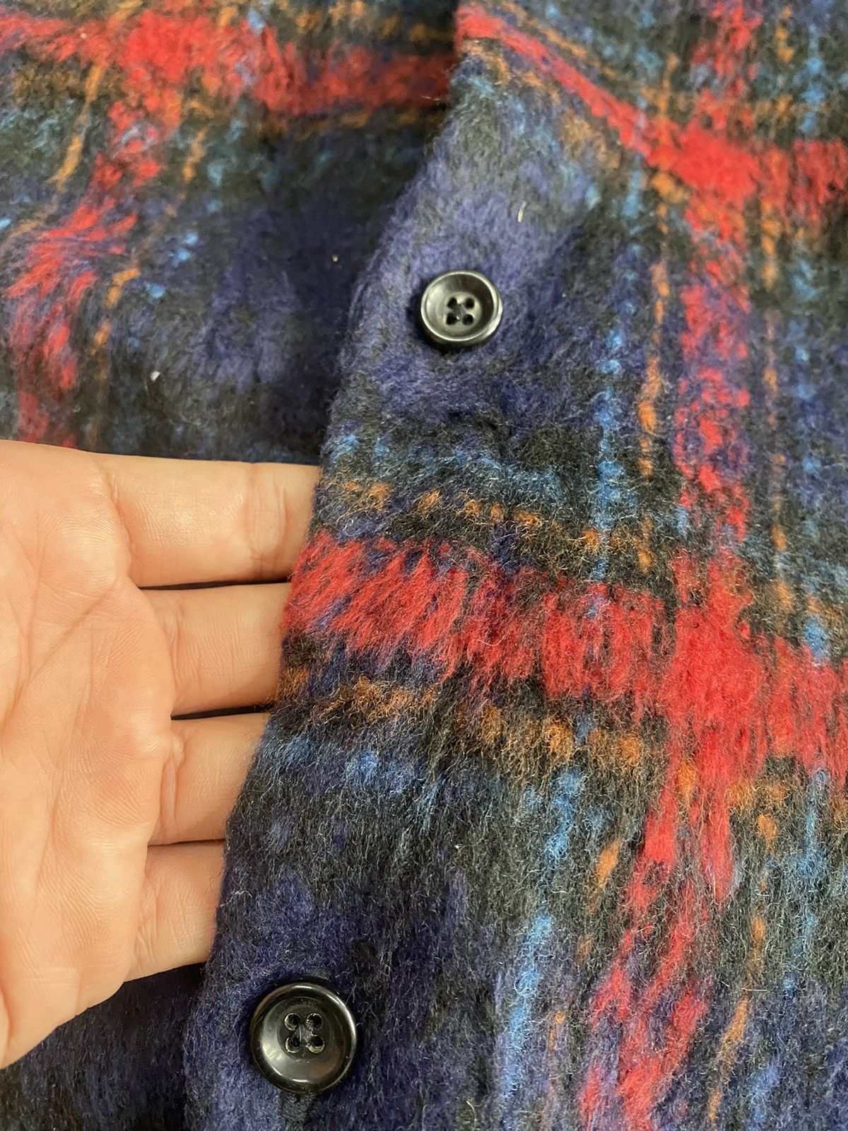 Japanese Brand × Vintage 72606102 GARMENTS MOHAIR SHIRT LS STREETWEAR Size US M / EU 48-50 / 2 - 7 Thumbnail