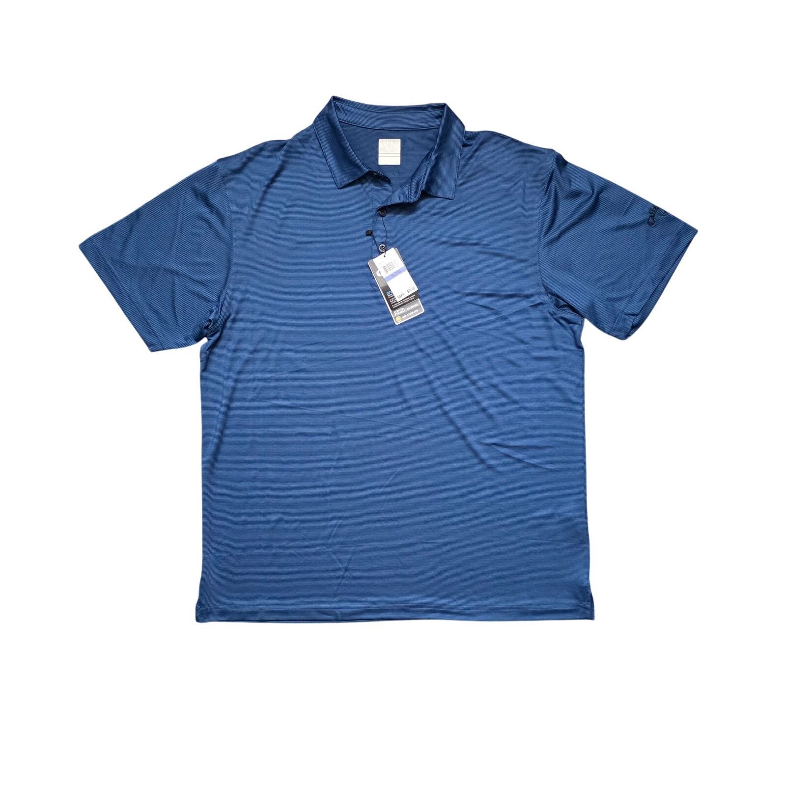 Callaway Callaway Core Golf Polo Men’s XL Blue Opti‑Dri Stretch Size US XL / EU 56 / 4 - 1 Thumbnail
