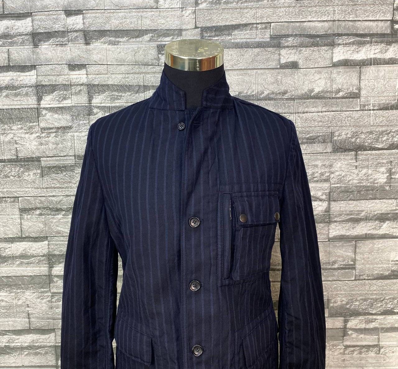 Comme des Garcons AD2007 COMME DES GARCON PINSTRIPED CHORE JACKET Size US S / EU 44-46 / 1 - 4 Thumbnail