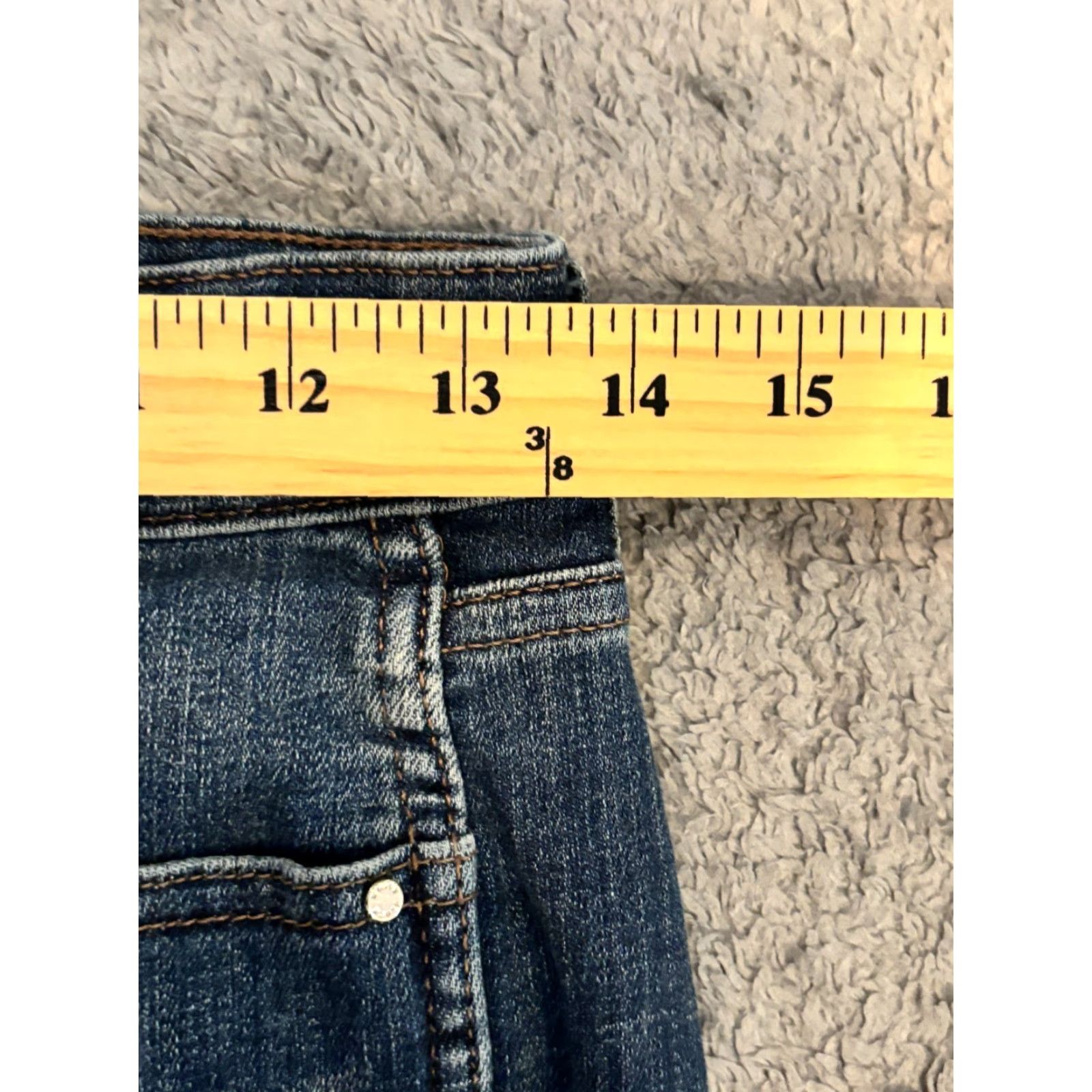 White House Black Market White House Black Market Jeans Womens 2 Everyday Soft Skinny Denim Blue Size 26" / US 2 / IT 38 - 4 Thumbnail