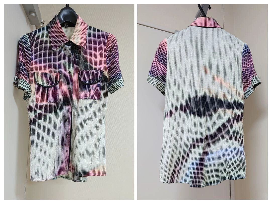 Other Tricot Chic Electric Color Print Shirt M Size M / US 6-8 / IT 42-44 - 8 Thumbnail