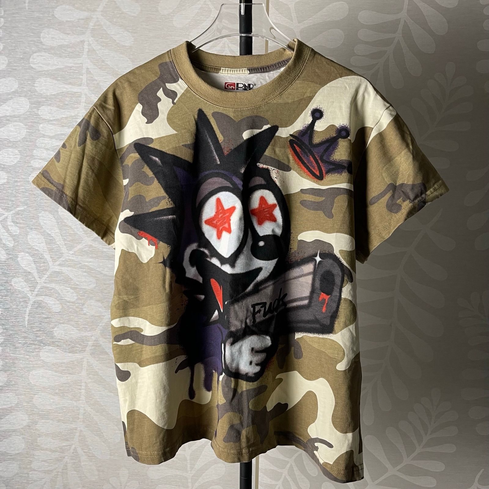 Japanese Brand Camo Glock Graphic Cropped Baby Tee Size US S / EU 44-46 / 1 - 1 Thumbnail