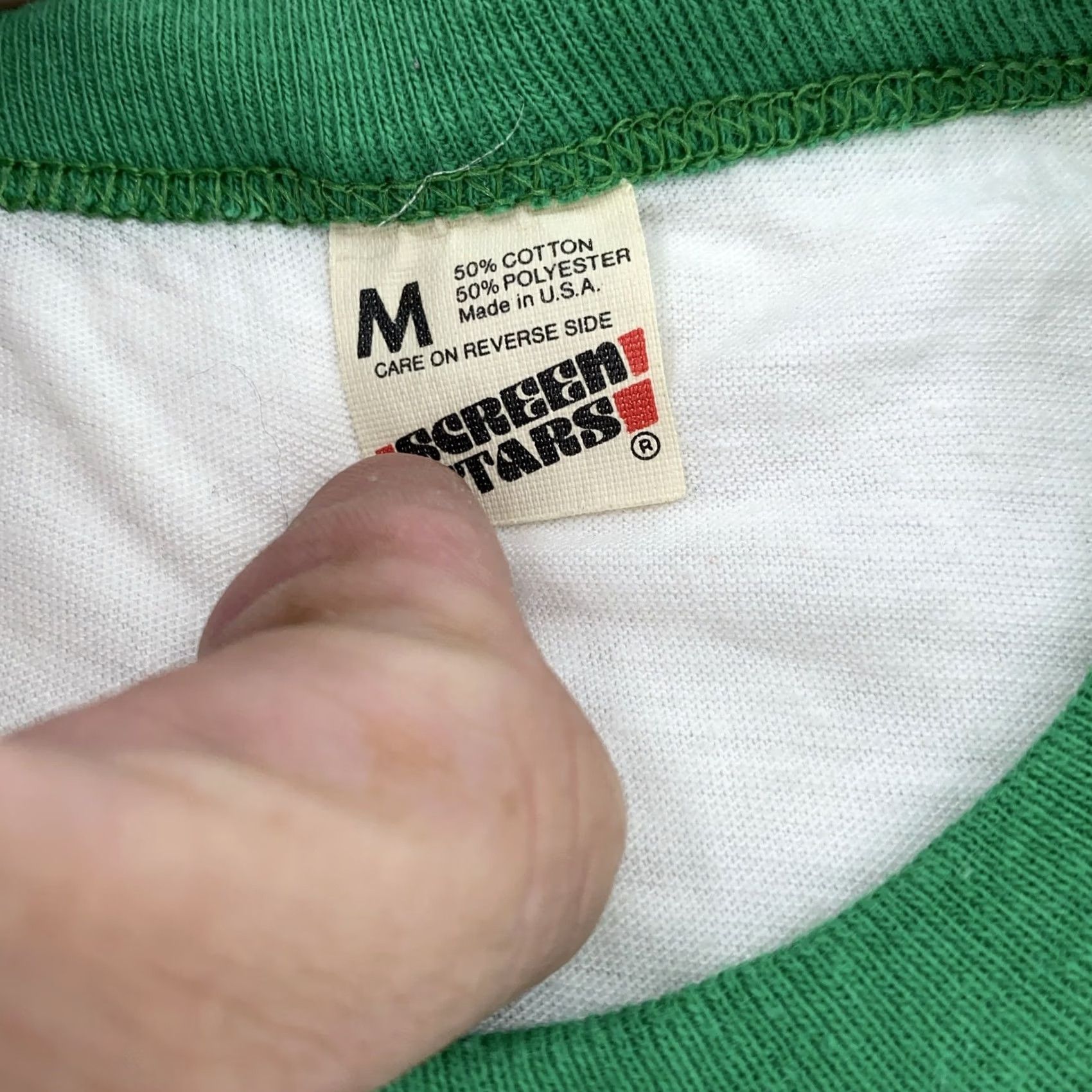 Vintage VINTAGE Lake Shirley Massachusetts Frog Clean Lake Shirt Mens XXS Ringer 80s Size US XXS / EU 40 - 4 Thumbnail