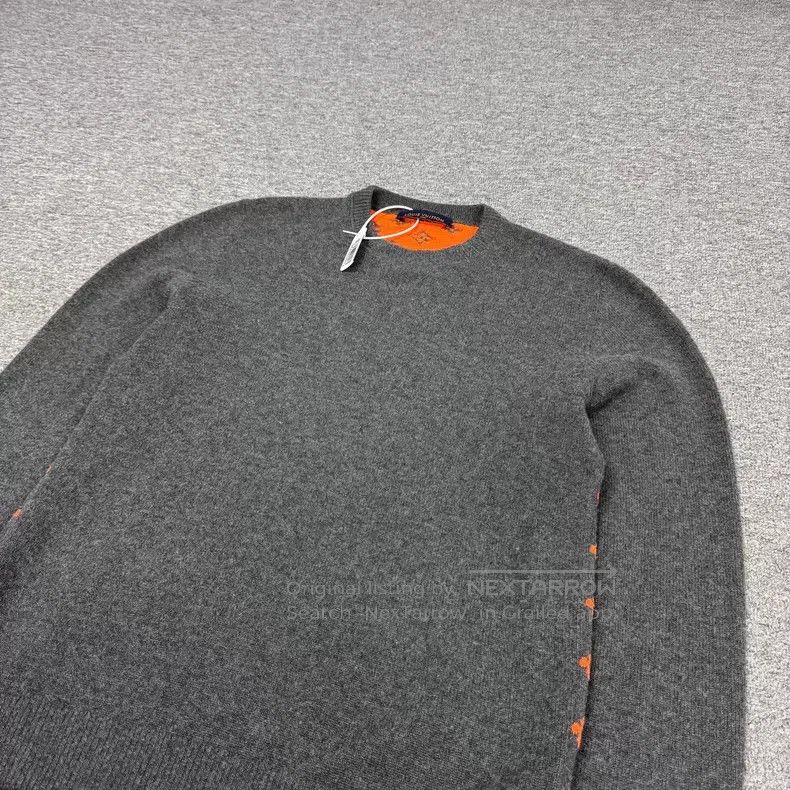 Louis Vuitton Louis Vuitton Cashmere full print print knit sweater Size US XL / EU 56 / 4 - 3 Thumbnail
