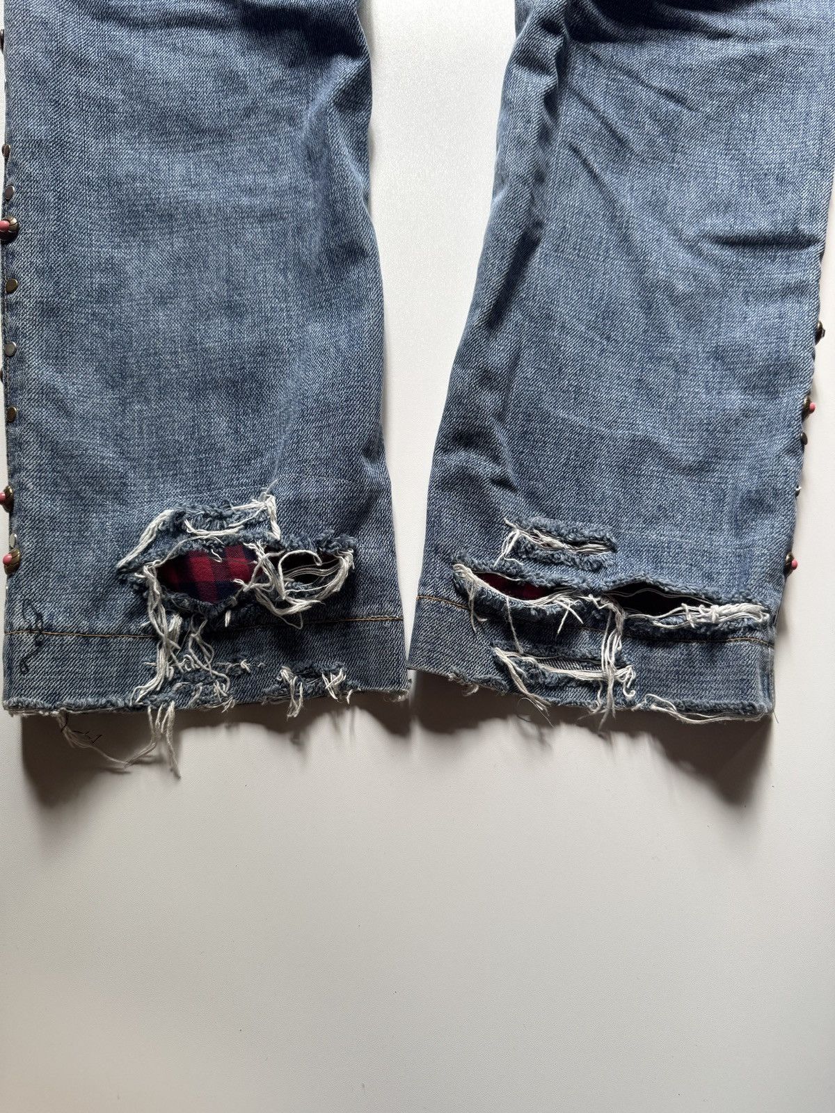 Dolce & Gabbana Rare Dolce Gabbana Studded Rhinestones Jeans Size US 30 / EU 46 - 10 Thumbnail