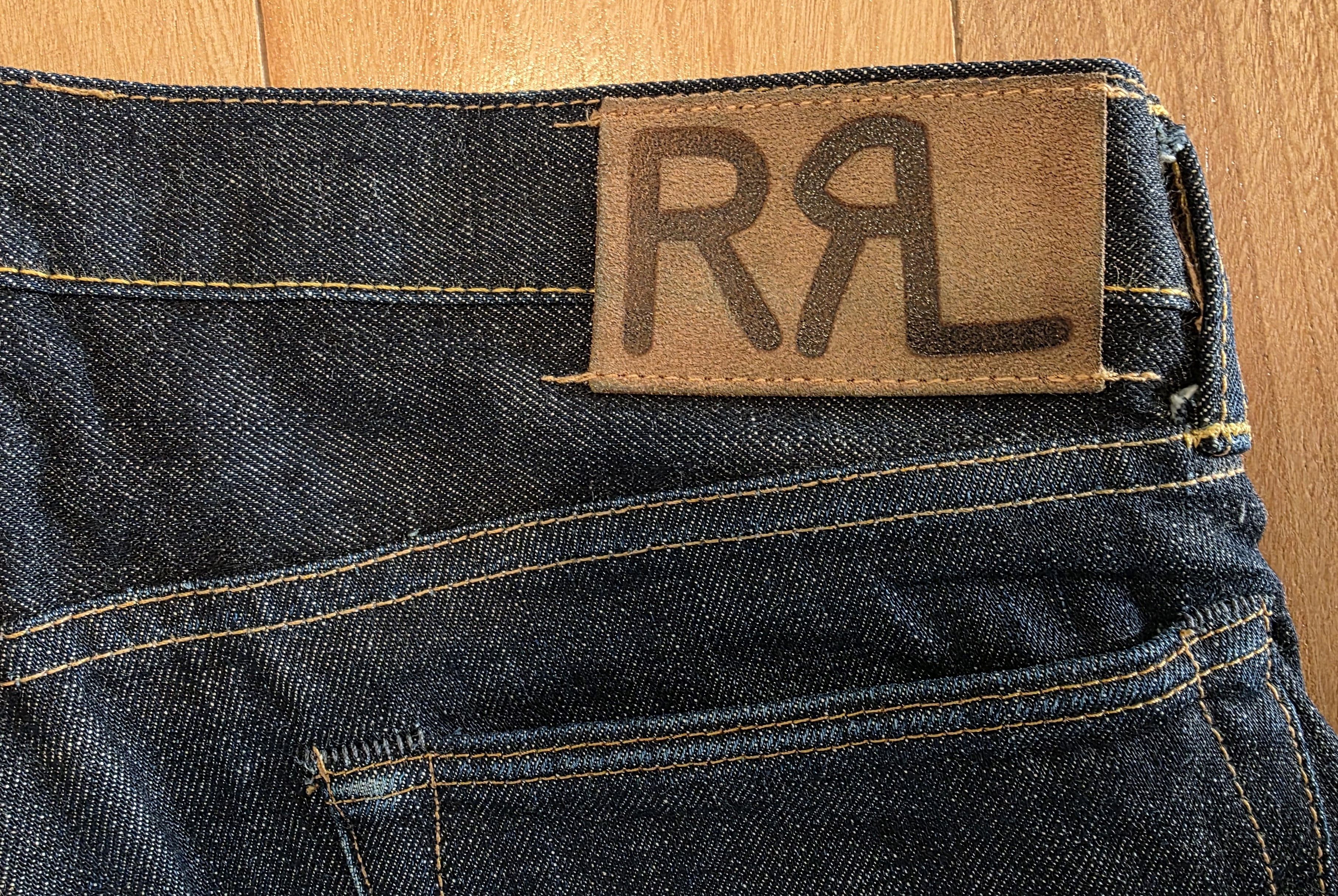 RRL Ralph Lauren RRL Slim Fit Japanese Selvedge Jeans Denim 31 x 34 Size US 31 - 4 Thumbnail