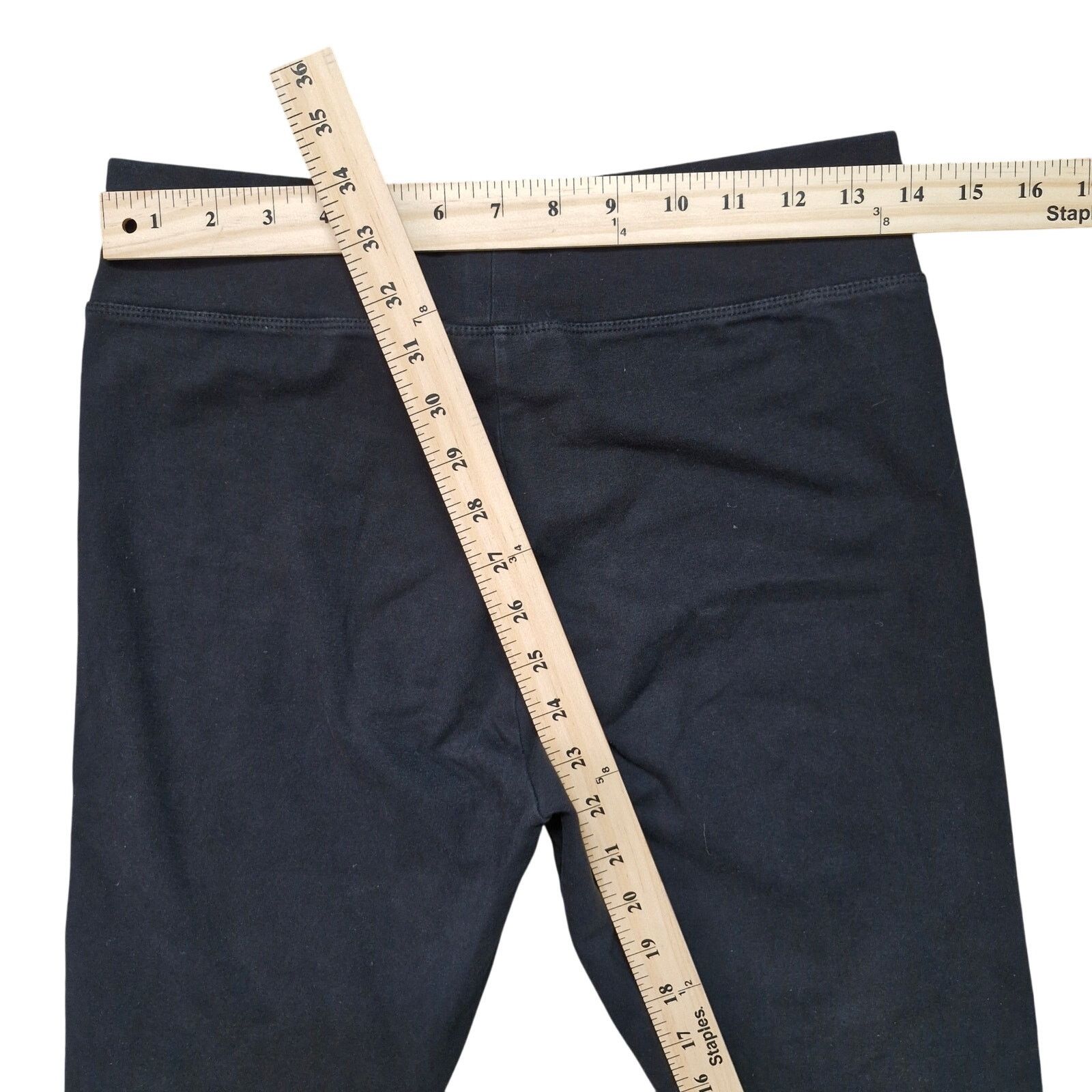 Fila Fila Leggings Women’s L Black High-Rise Yoga Pants Size 34" / US 12 / IT 48 - 4 Thumbnail