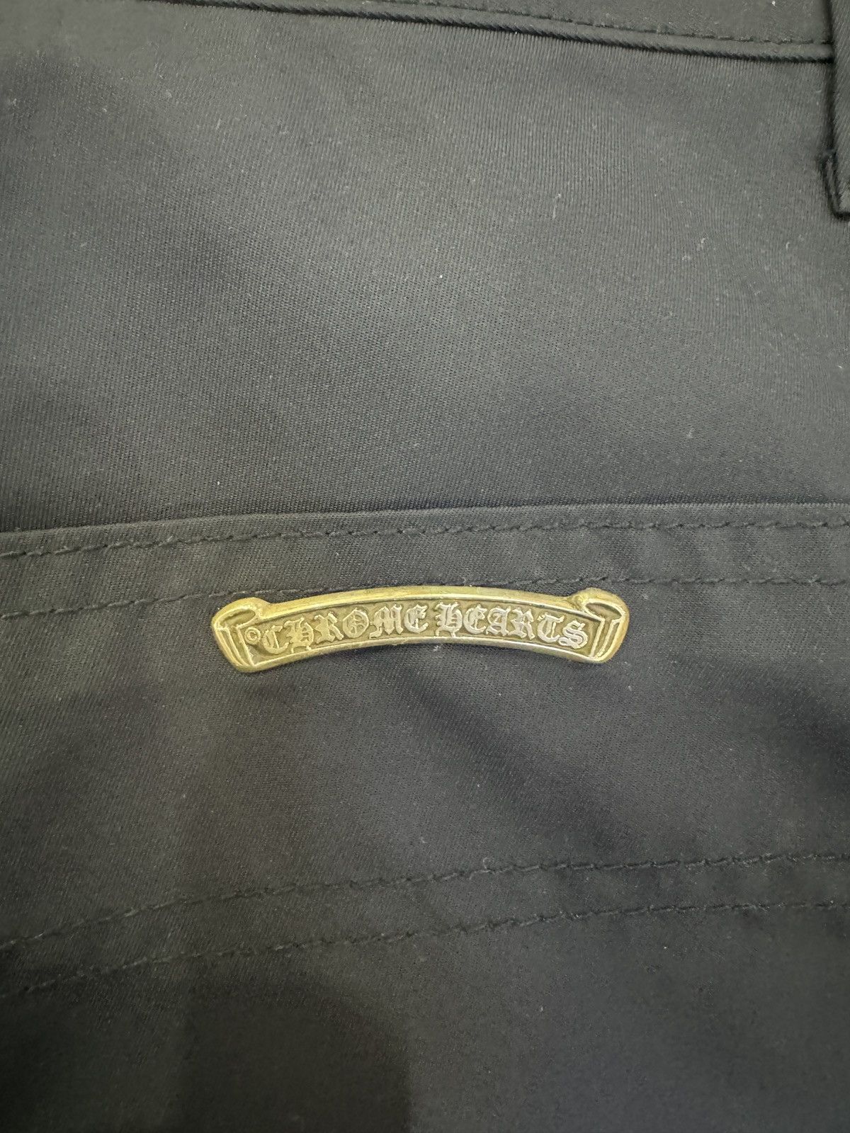 Chrome Hearts NEW Chrome Hearts Navy Nylon & Leather Carpenter Shorts Size US 30 / EU 46 - 9 Thumbnail