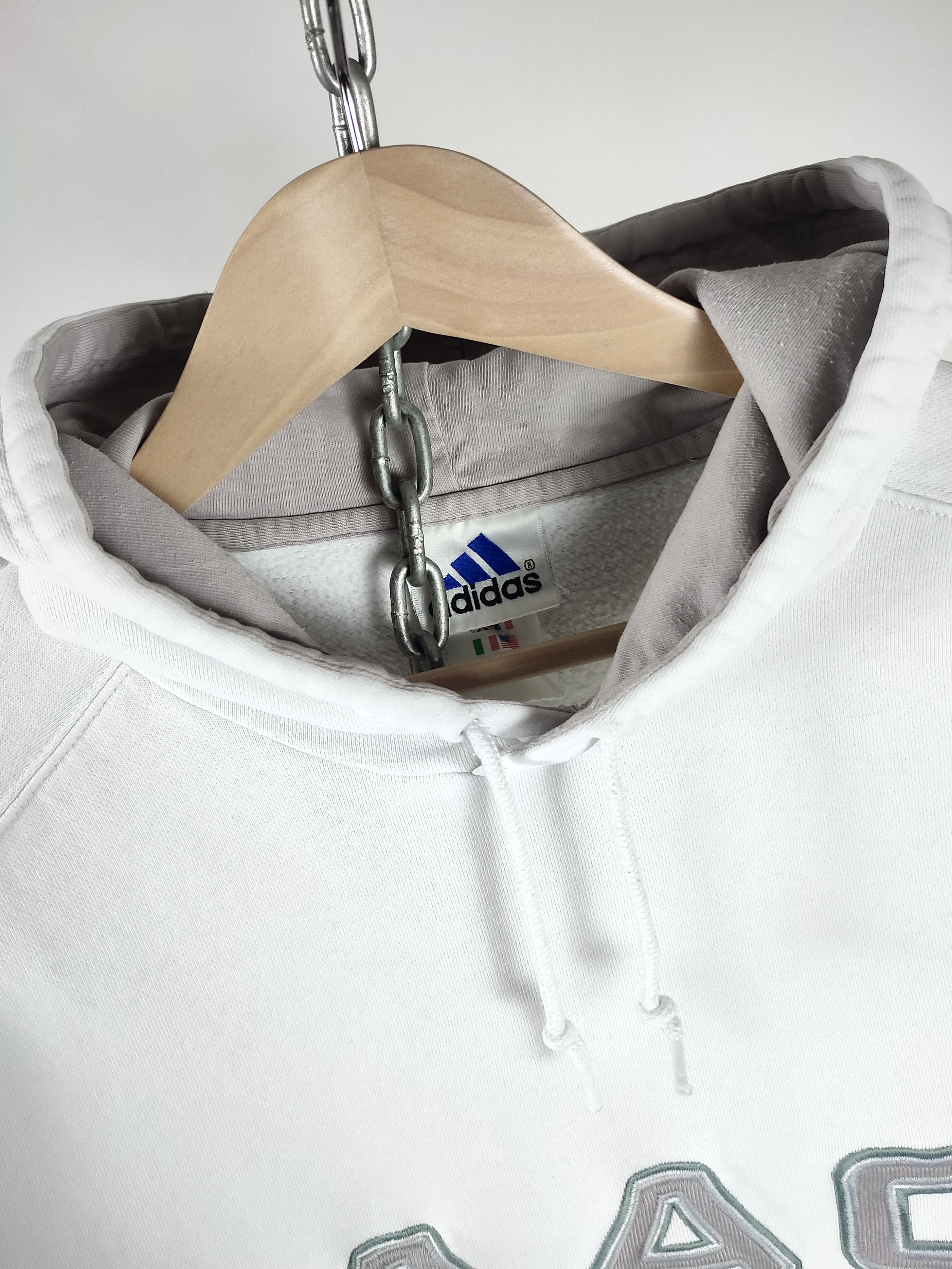 Adidas 90s Vintage Adidas Athletic Club Embroidered Big Logo Hoodie Size US XL / EU 56 / 4 - 9 Thumbnail