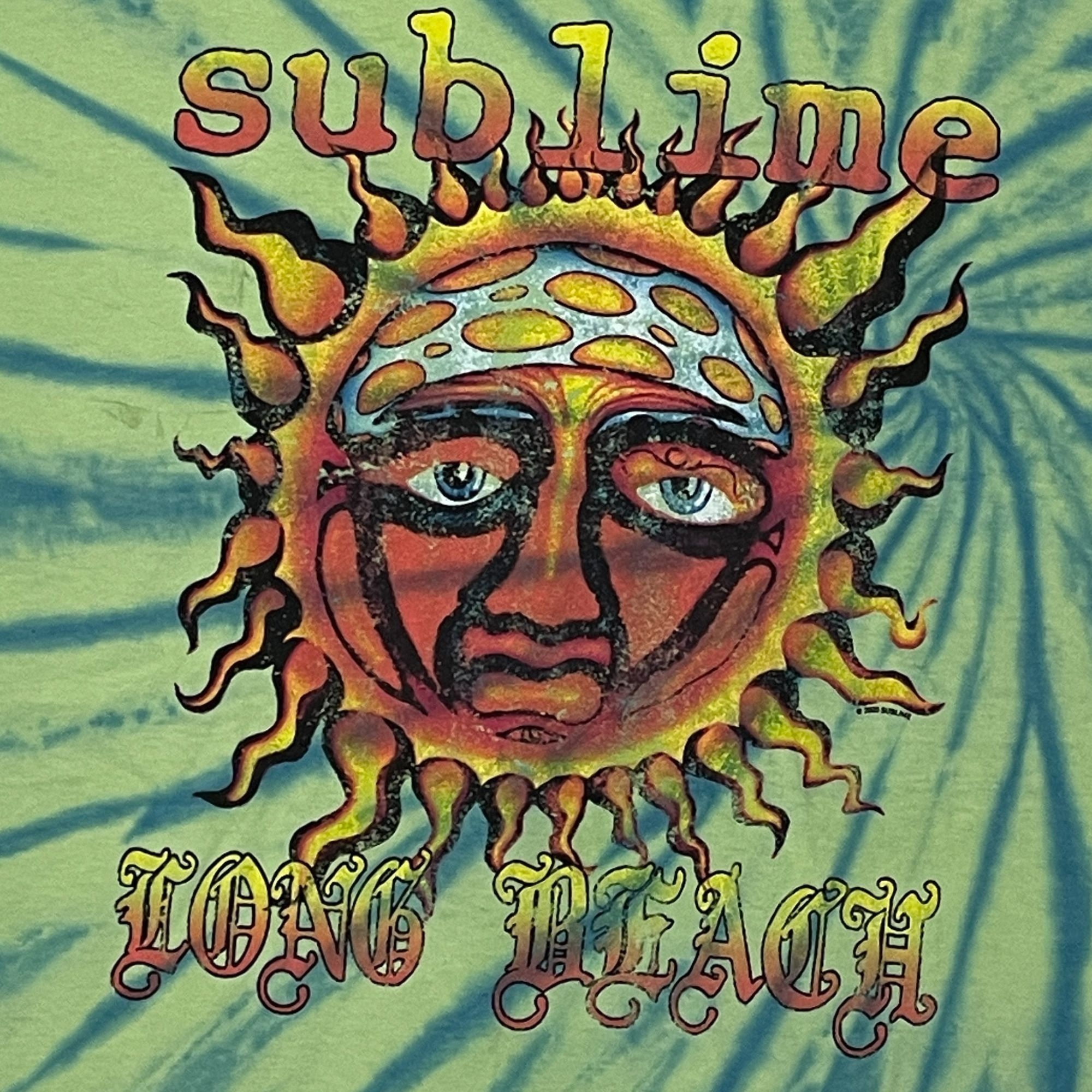 Sublime Sublime Long Beach Rock Tie-dye T-shirt, size 3XL Size US XXL / EU 58 / 5 - 2 Thumbnail