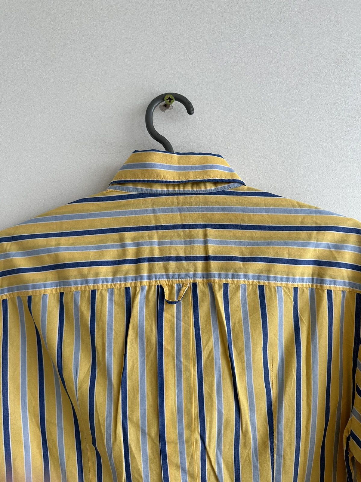 Dolce & Gabbana Dolce & Gabbana Striped Yellow Long Sleeve Shirt Button Up S Size US S / EU 44-46 / 1 - 7 Thumbnail