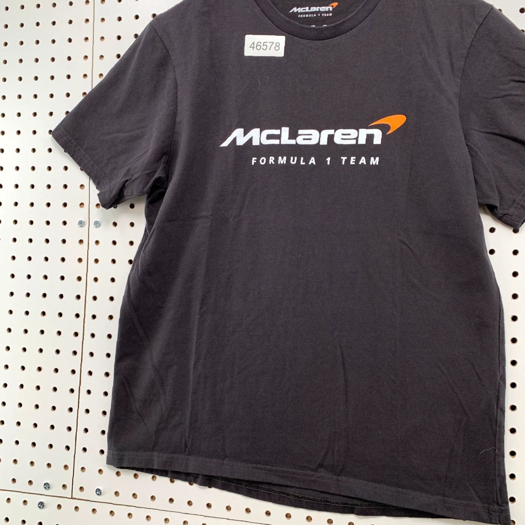 Castore Mclaren Shirt Mens Medium Black Castore Formula 1 Racing Team Cotton T-Shirt Size US M / EU 48-50 / 2 - 6 Thumbnail