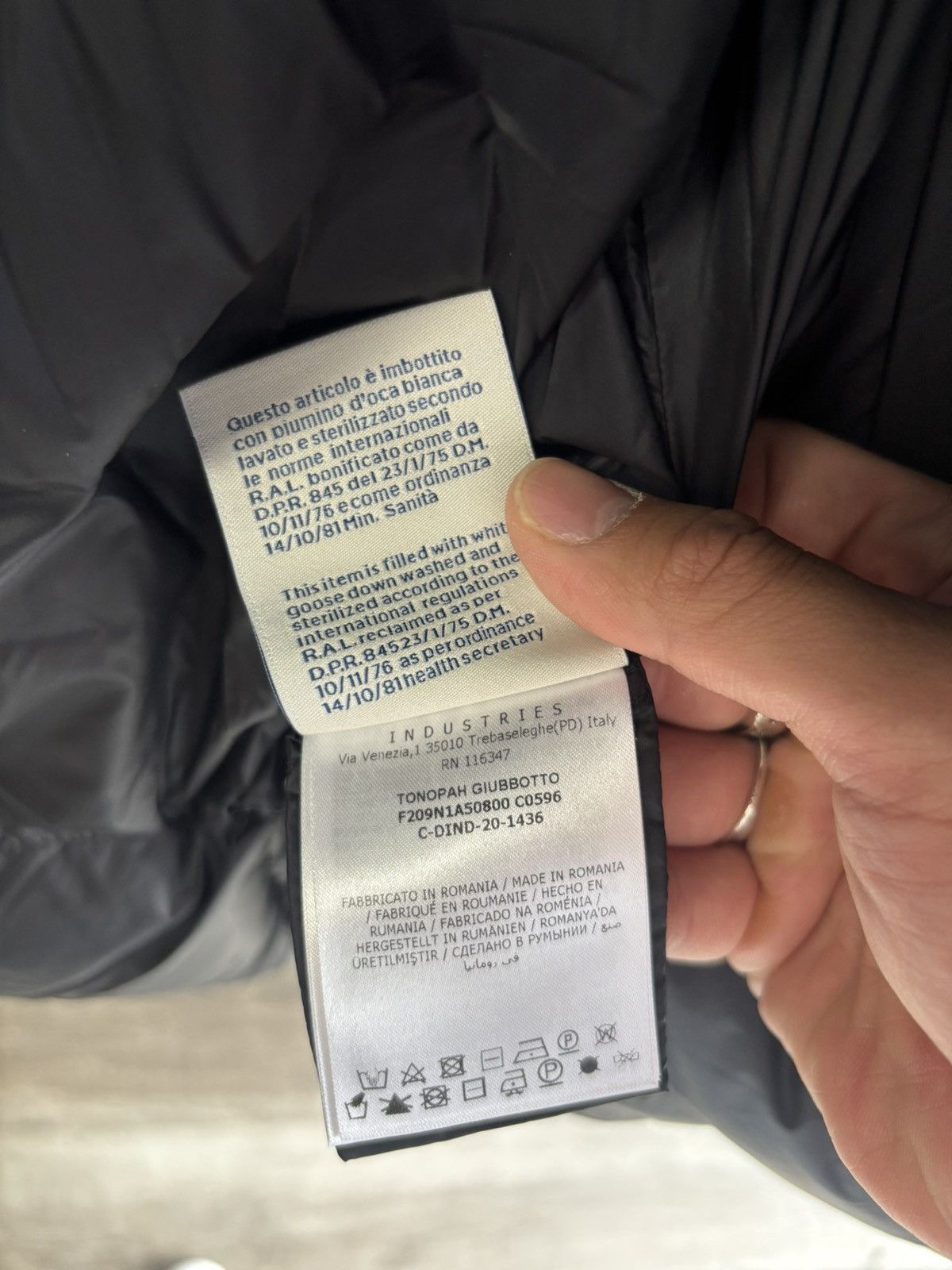 Moncler × Rick Owens Moncler Rick Owens Tonopah Giubotto jacket Size US S / EU 44-46 / 1 - 10 Thumbnail