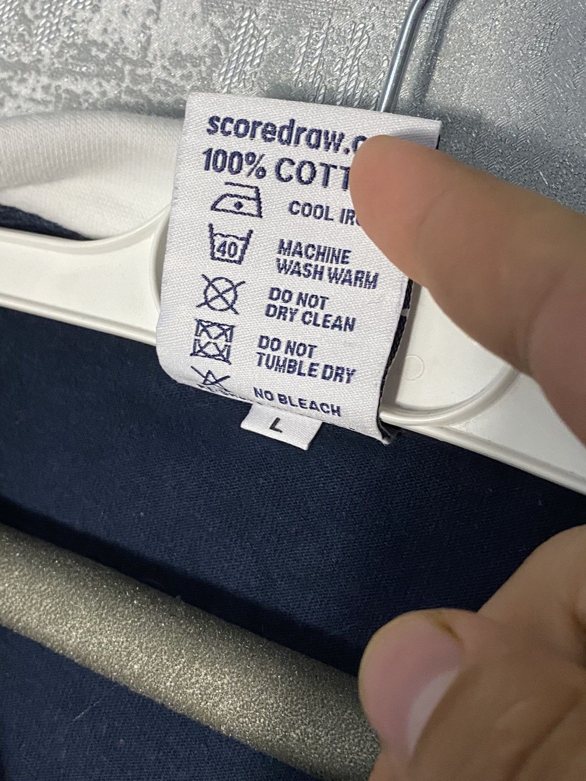 Vintage 1978 Vintage Scotland Soccer Jersey Score Draw National Team Size US L / EU 52-54 / 3 - 4 Thumbnail